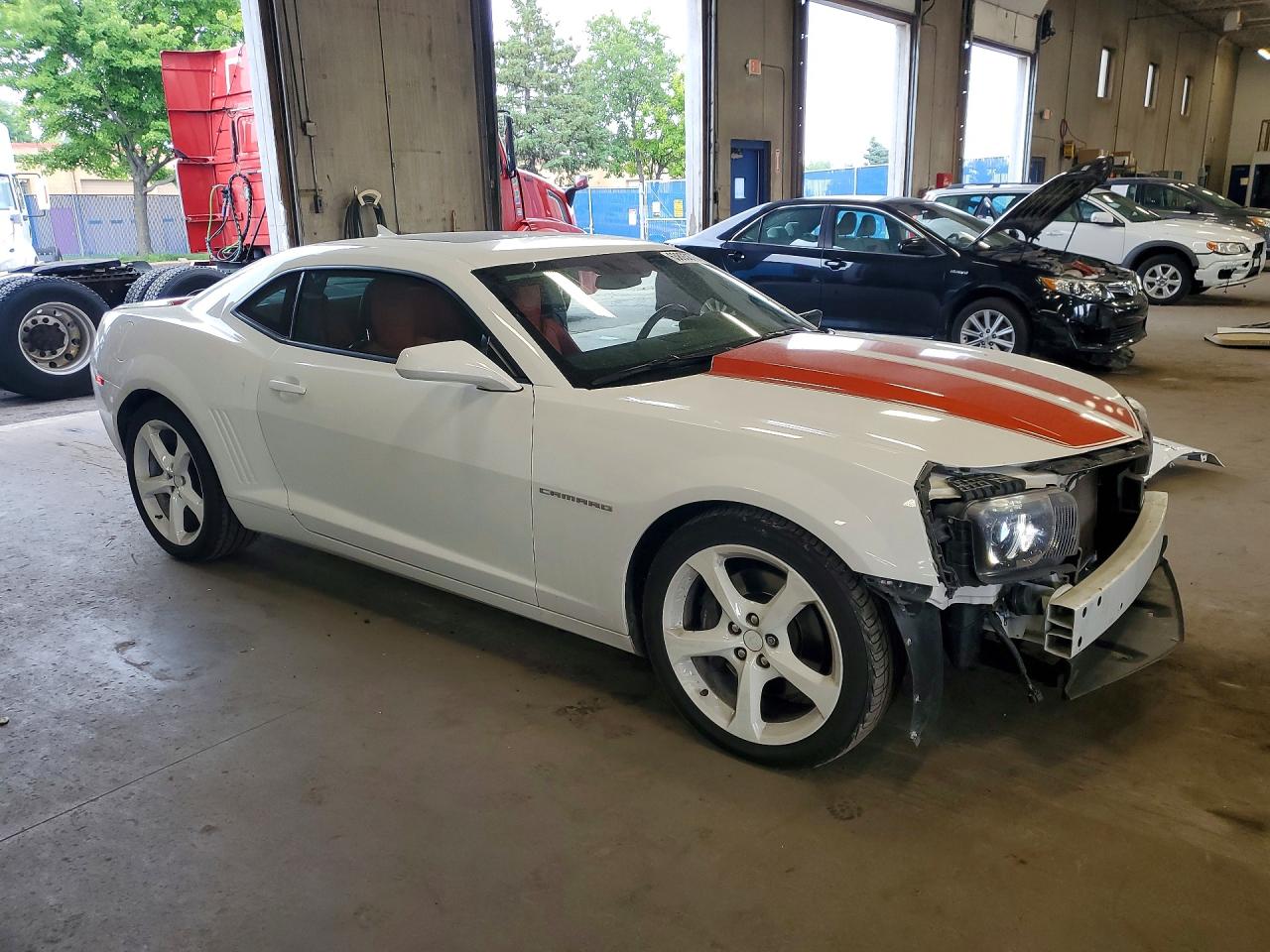 2013 Chevrolet Camaro 2ss White vin: 2G1FK1EJ5D9199255