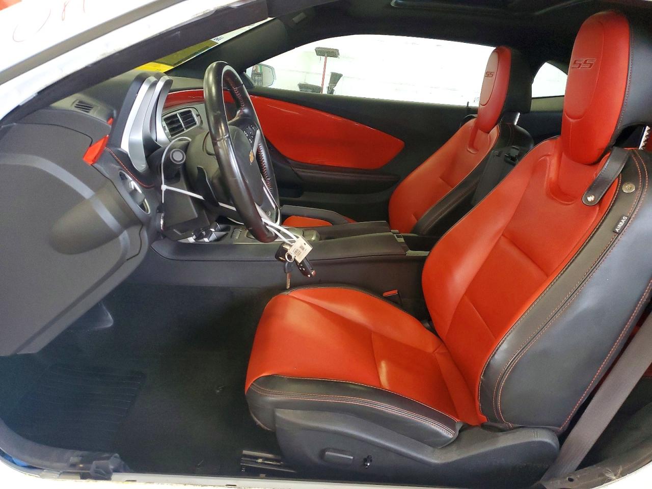 2013 Chevrolet Camaro 2ss White vin: 2G1FK1EJ5D9199255