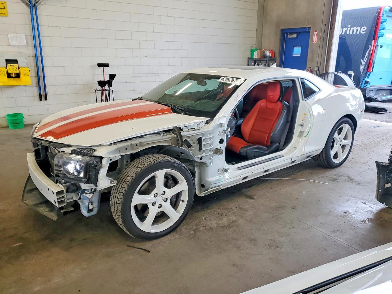 2013 Chevrolet Camaro 2ss White vin: 2G1FK1EJ5D9199255