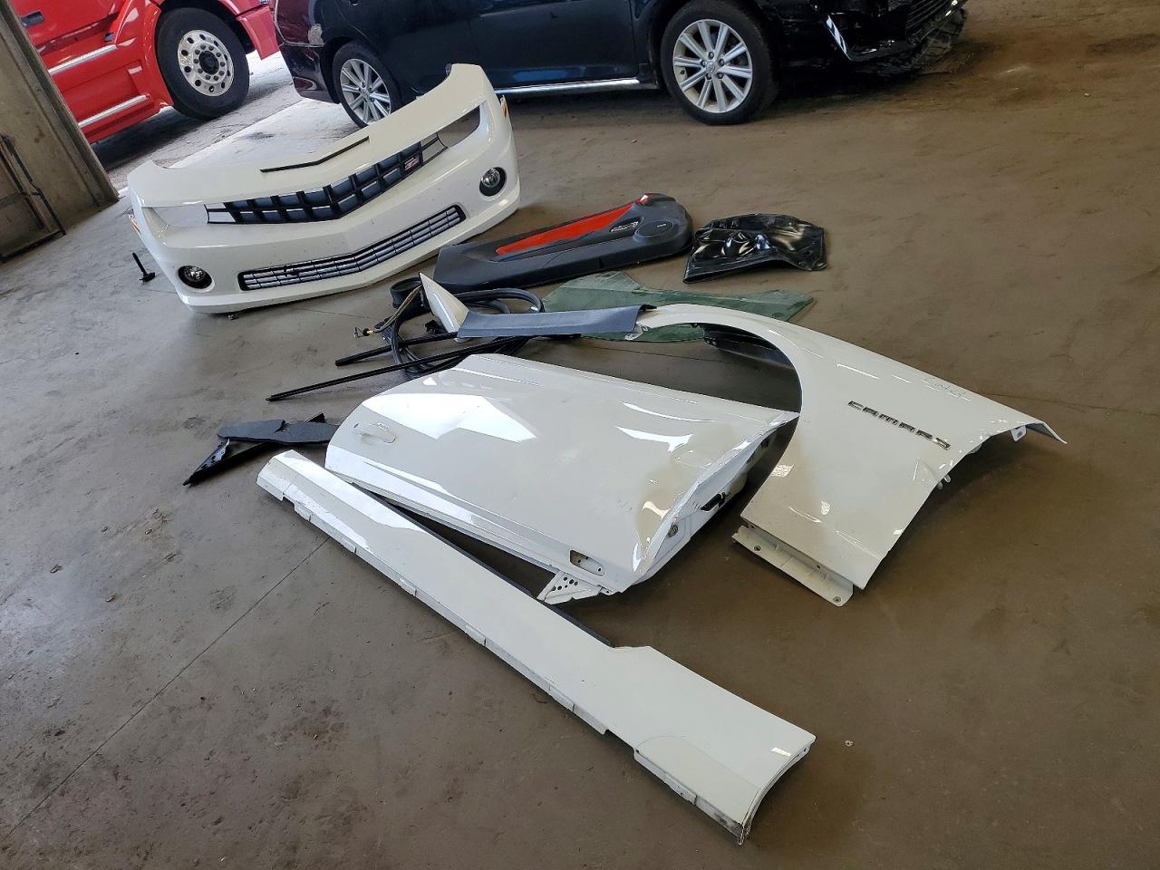 2013 Chevrolet Camaro 2ss White vin: 2G1FK1EJ5D9199255
