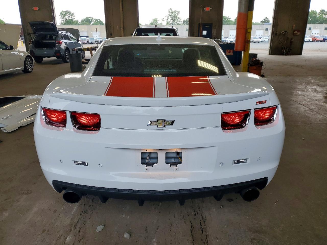 2013 Chevrolet Camaro 2ss White vin: 2G1FK1EJ5D9199255