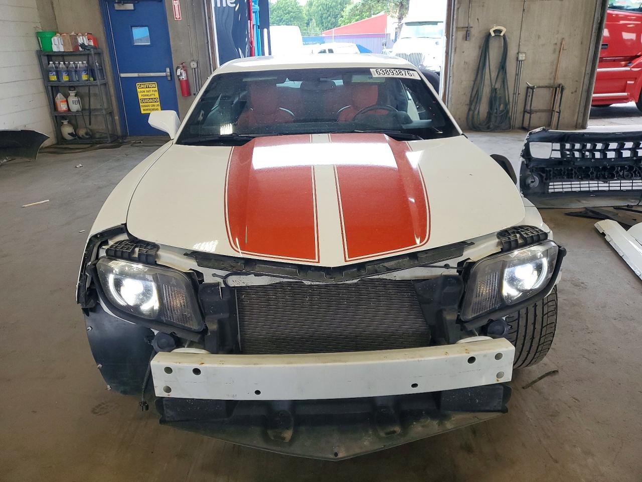 2013 Chevrolet Camaro 2ss White vin: 2G1FK1EJ5D9199255