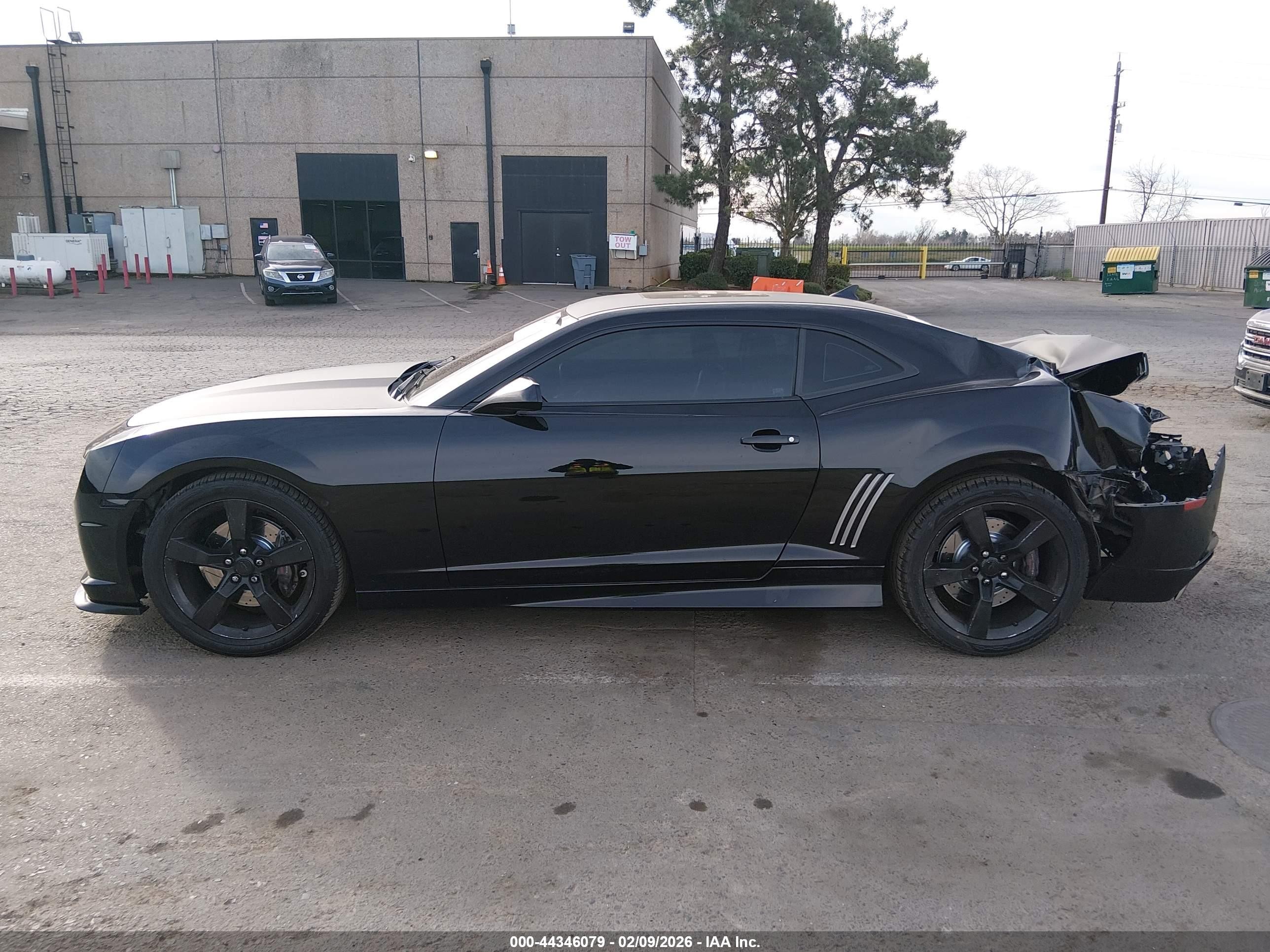 2010 Chevrolet Camaro 2ss Черный vin: 2G1FK1EJ6A9119330