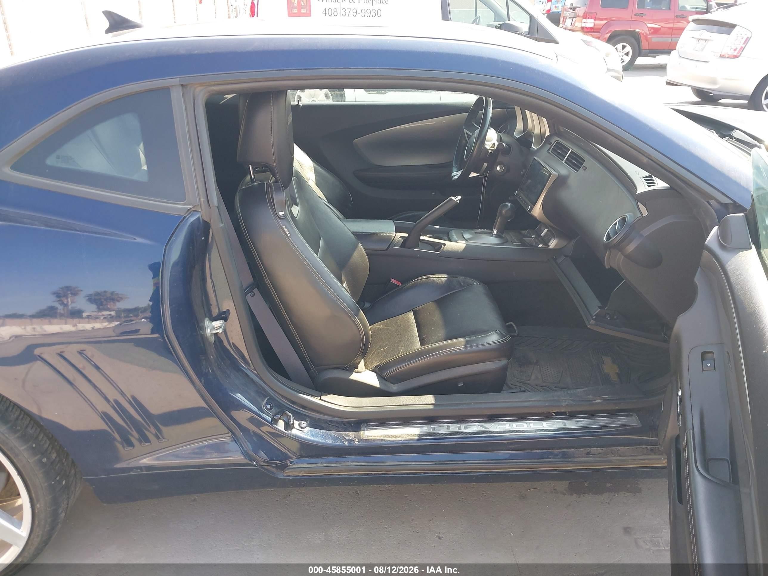 2011 Chevrolet Camaro 2ss Dark Blue vin: 2G1FK1EJ6B9135965