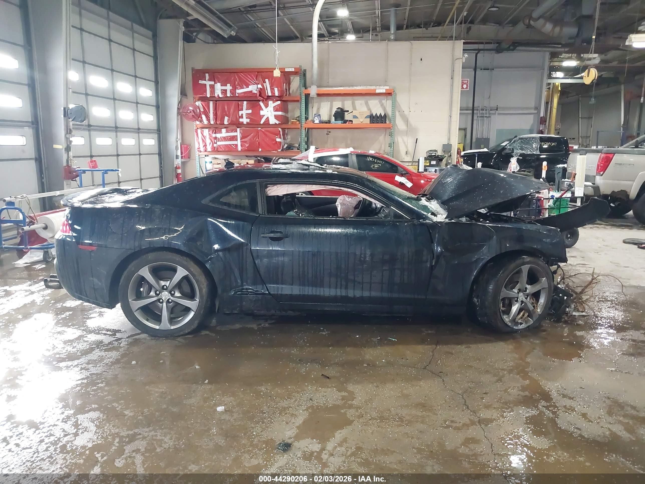 2014 Chevrolet Camaro 2ss Dark Blue vin: 2G1FK1EJ6E9146534