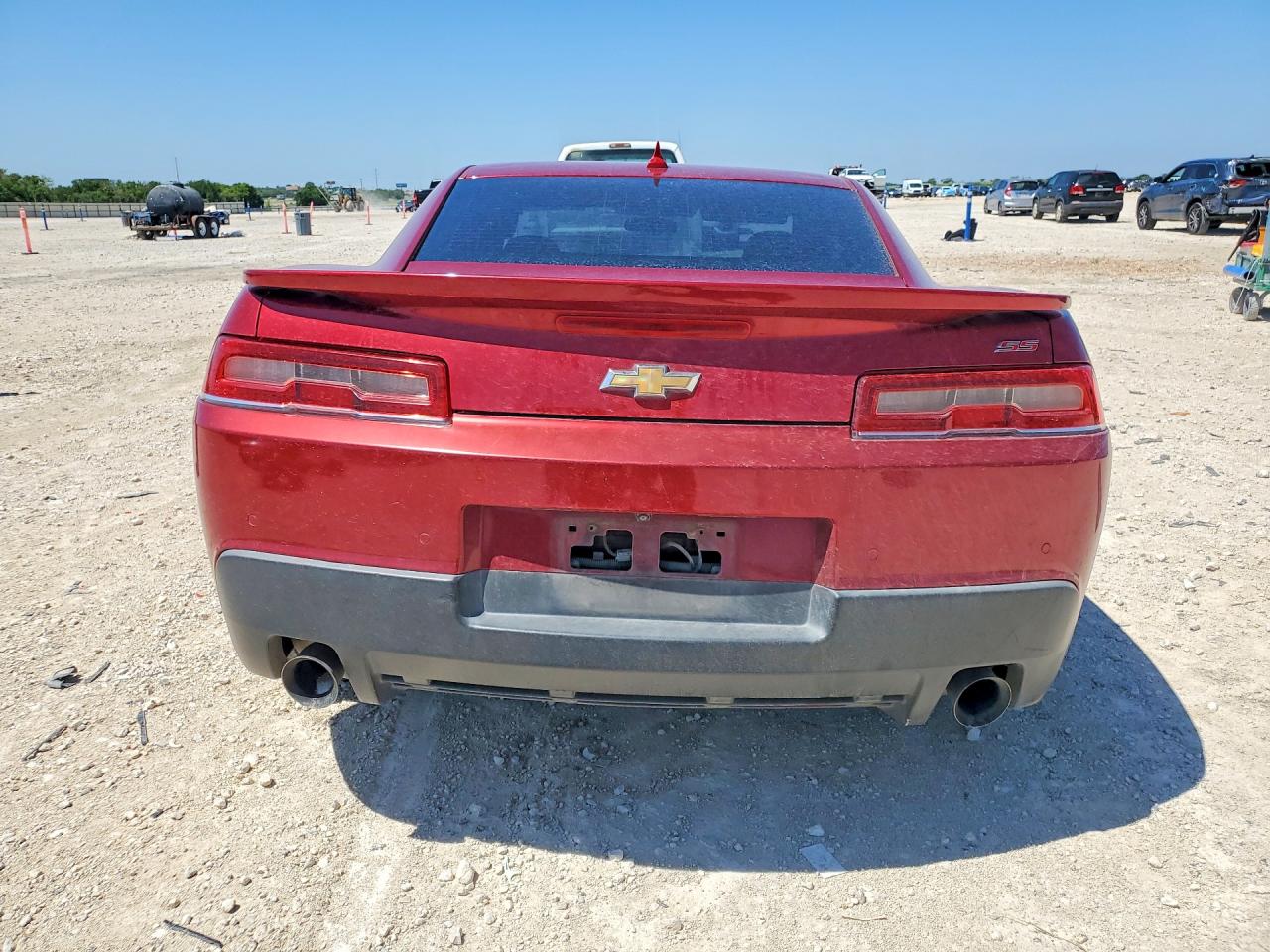 2015 Chevrolet Camaro 2ss Maroon vin: 2G1FK1EJ6F9147216