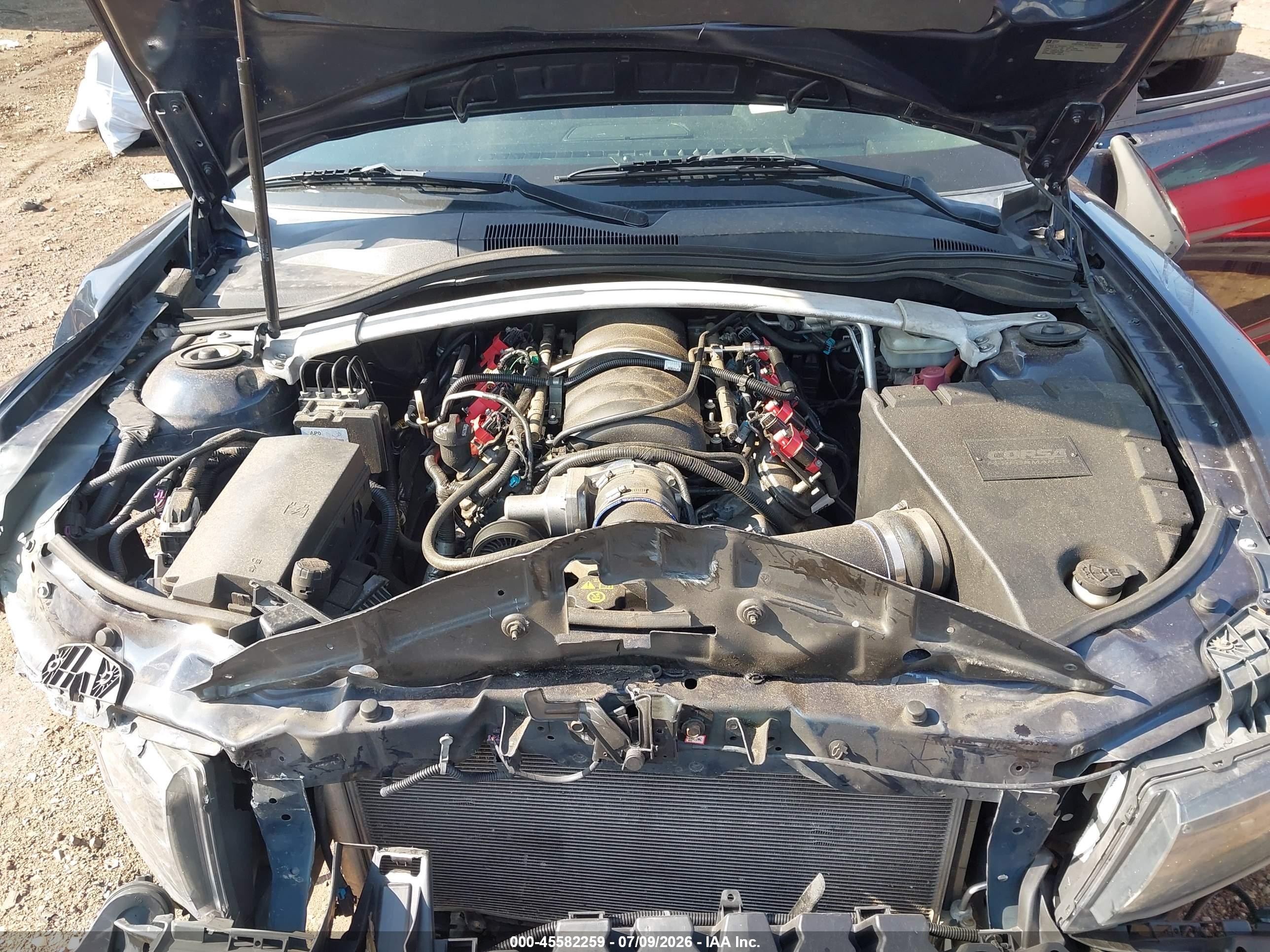 2015 Chevrolet Camaro 2ss Черный vin: 2G1FK1EJ6F9179485