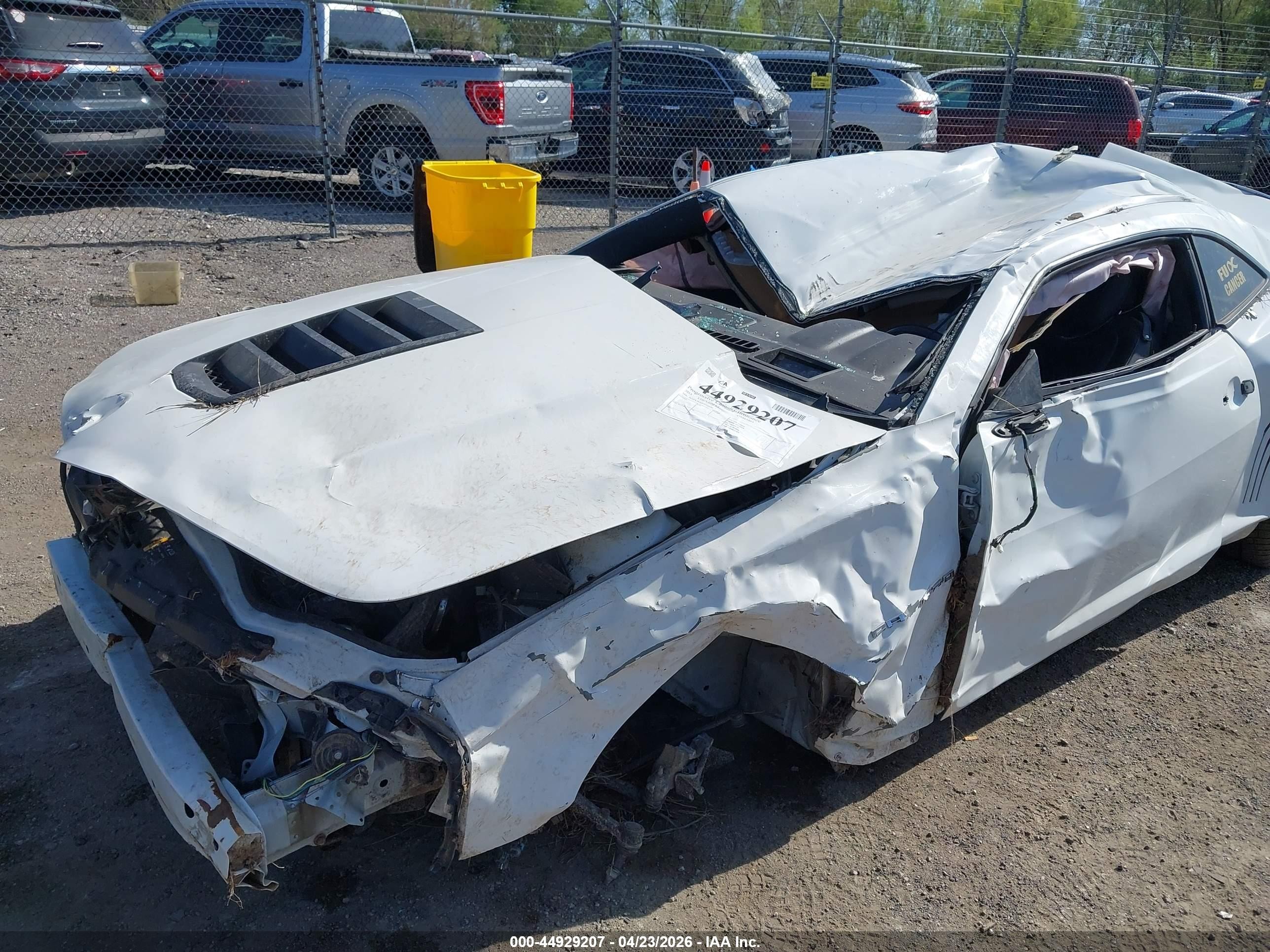2015 Chevrolet Camaro 2ss White vin: 2G1FK1EJ6F9205650