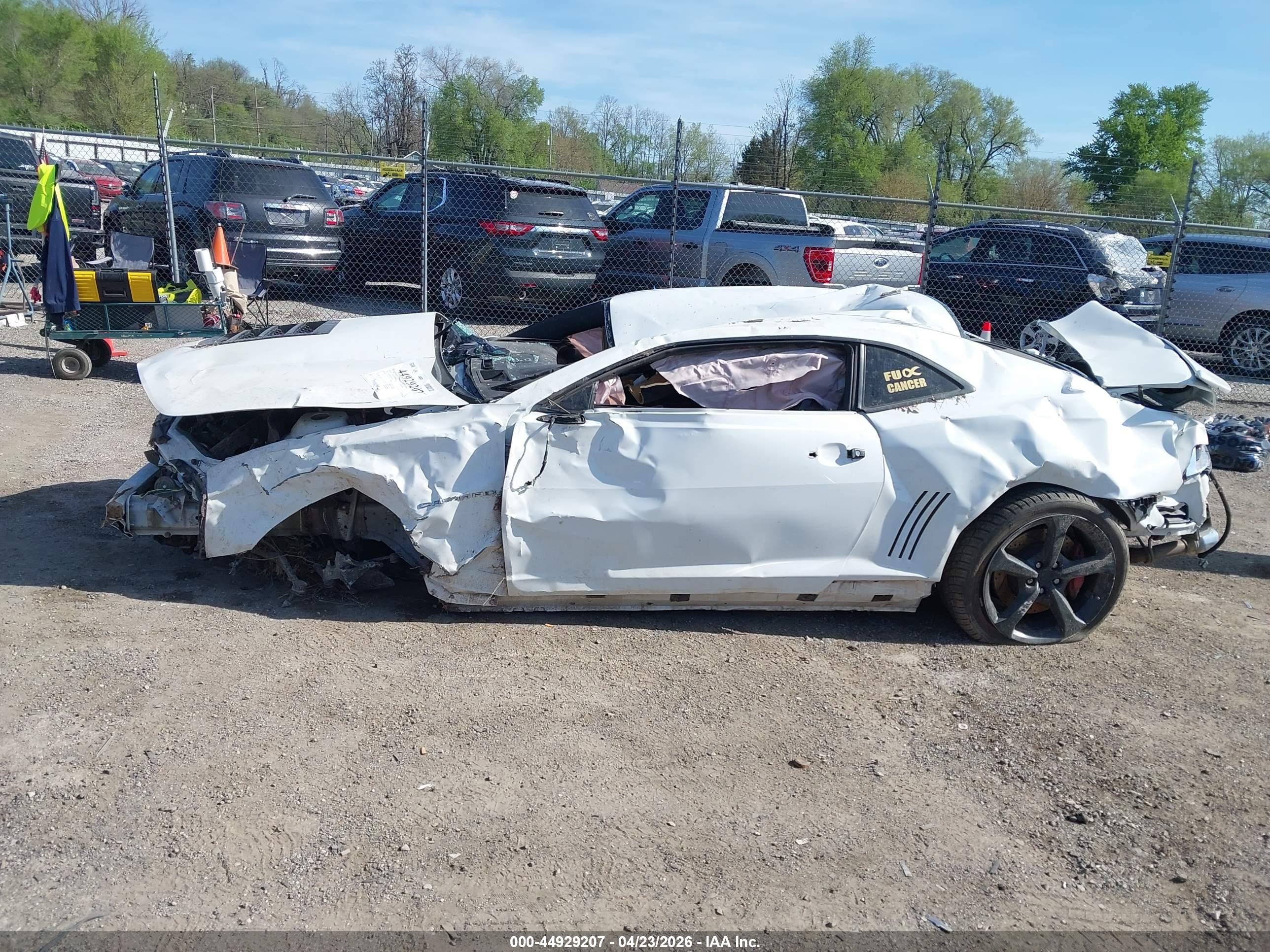 2015 Chevrolet Camaro 2ss White vin: 2G1FK1EJ6F9205650