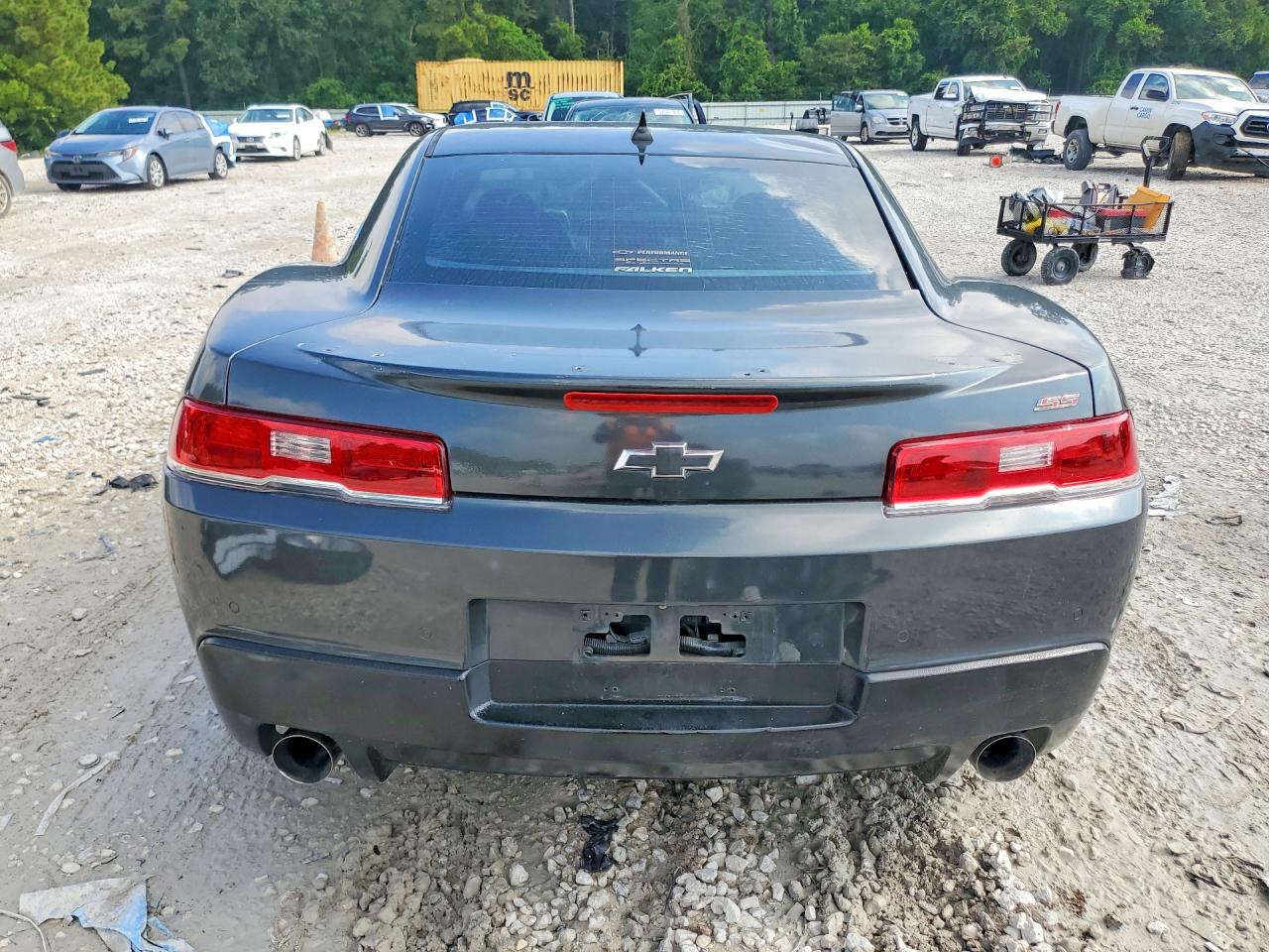 2015 Chevrolet Camaro 2ss Gray vin: 2G1FK1EJ6F9233352