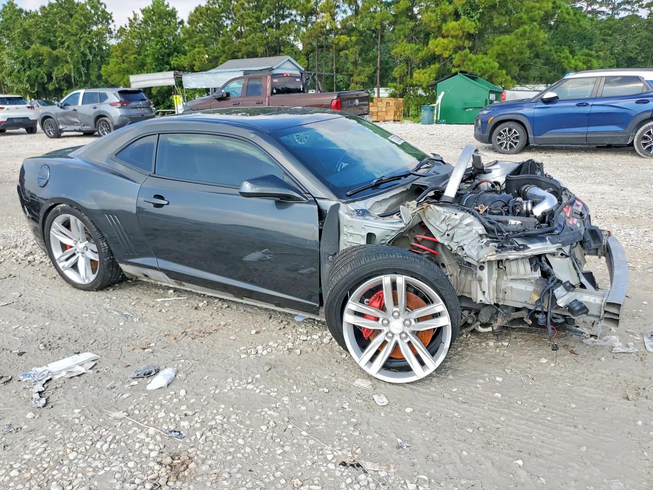 2015 Chevrolet Camaro 2ss Gray vin: 2G1FK1EJ6F9233352