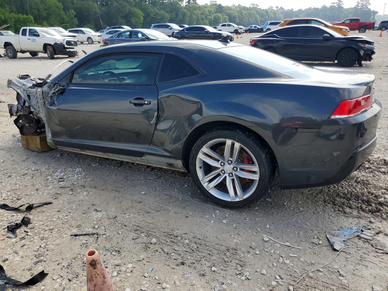2015 Chevrolet Camaro 2ss Gray vin: 2G1FK1EJ6F9233352