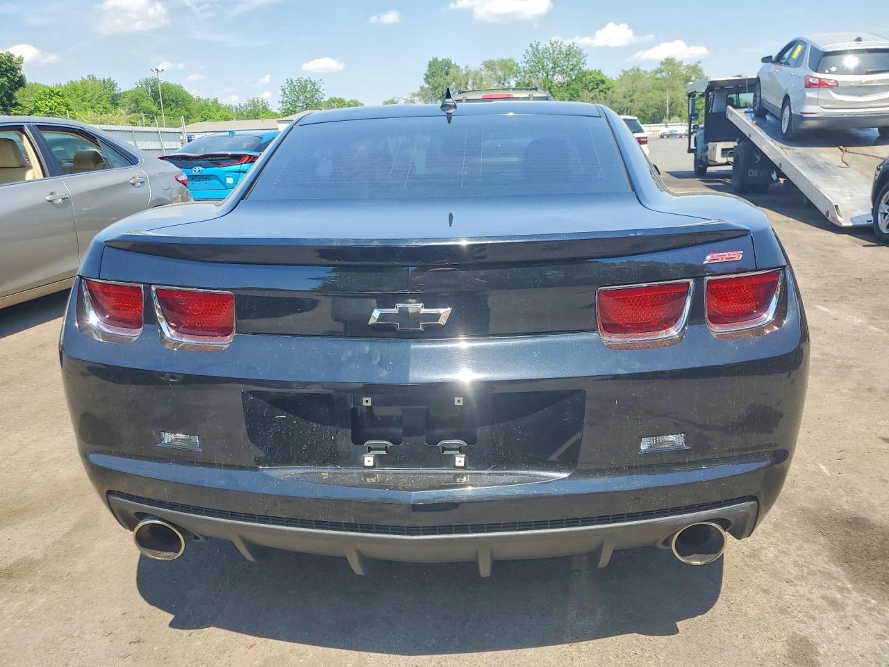 2010 Chevrolet Camaro Ss Black vin: 2G1FK1EJ7A9123449