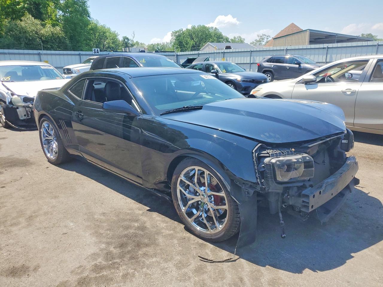 2010 Chevrolet Camaro Ss Black vin: 2G1FK1EJ7A9123449