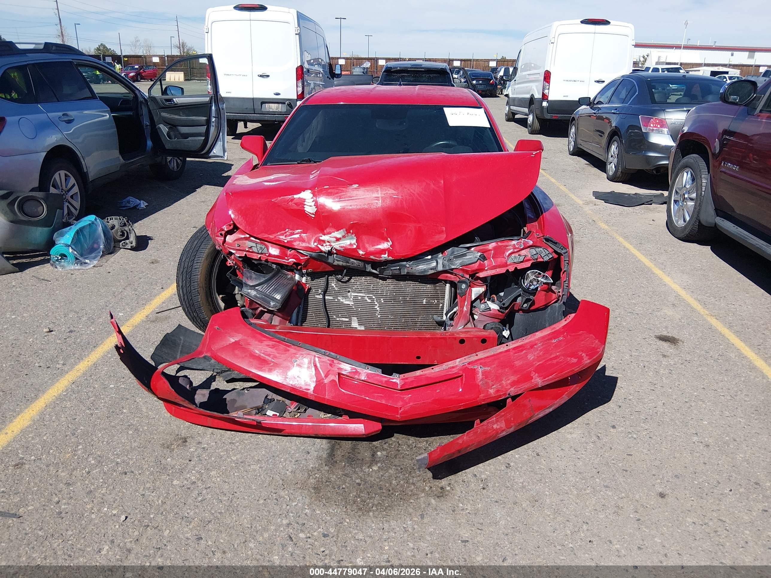 2010 Chevrolet Camaro 2ss Red vin: 2G1FK1EJ7A9170920