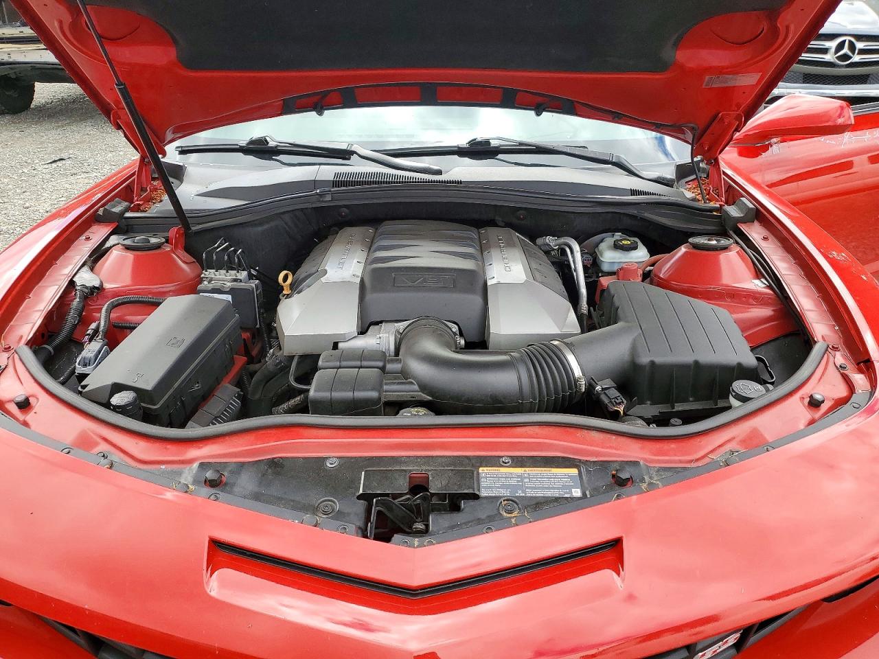 2010 Chevrolet Camaro Ss Red vin: 2G1FK1EJ7A9212194