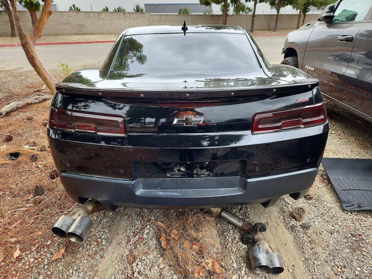 2015 Chevrolet Camaro 2ss Black vin: 2G1FK1EJ7F9303098