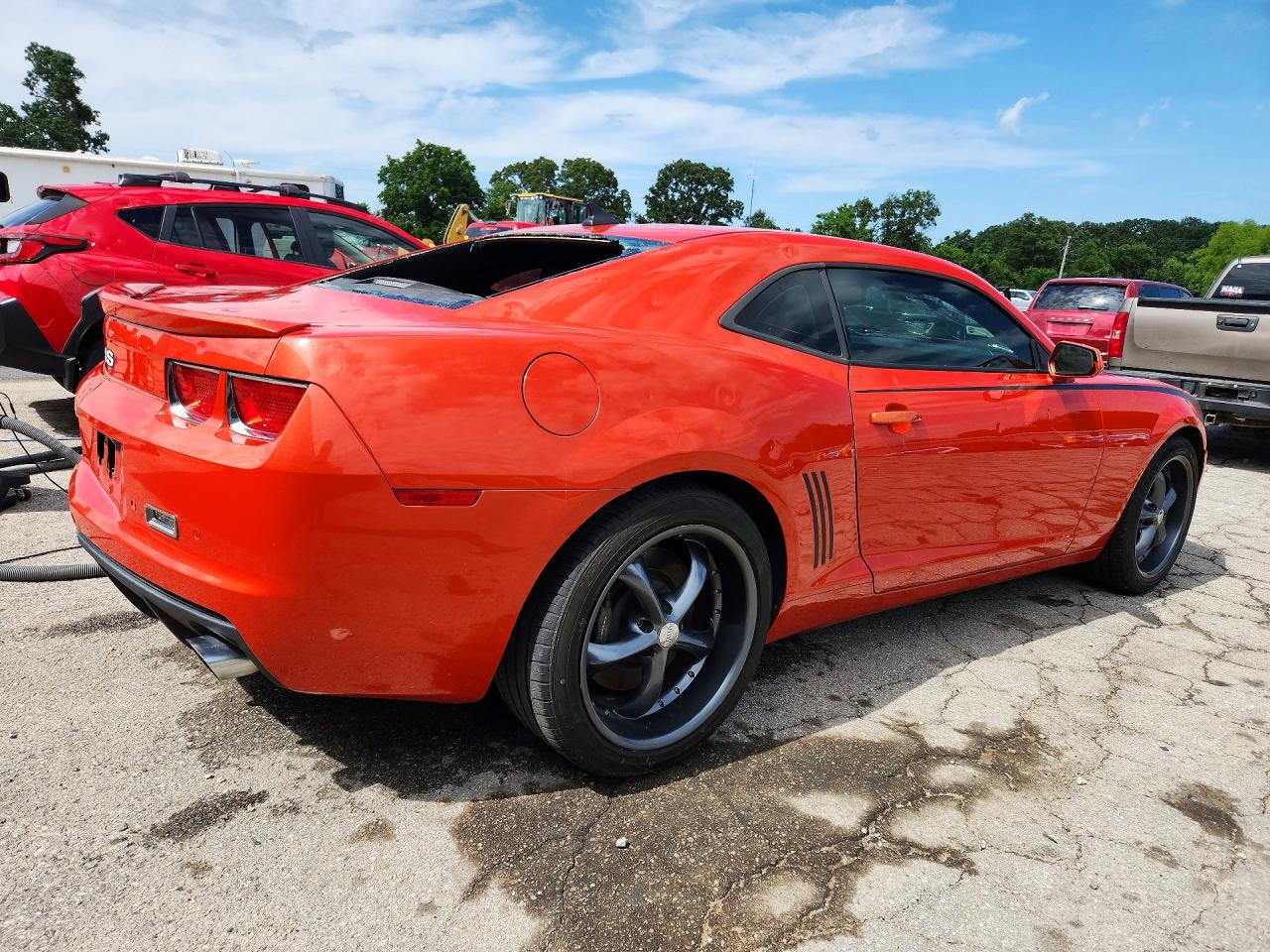 2010 Chevrolet Camaro Ss Orange vin: 2G1FK1EJ8A9151566