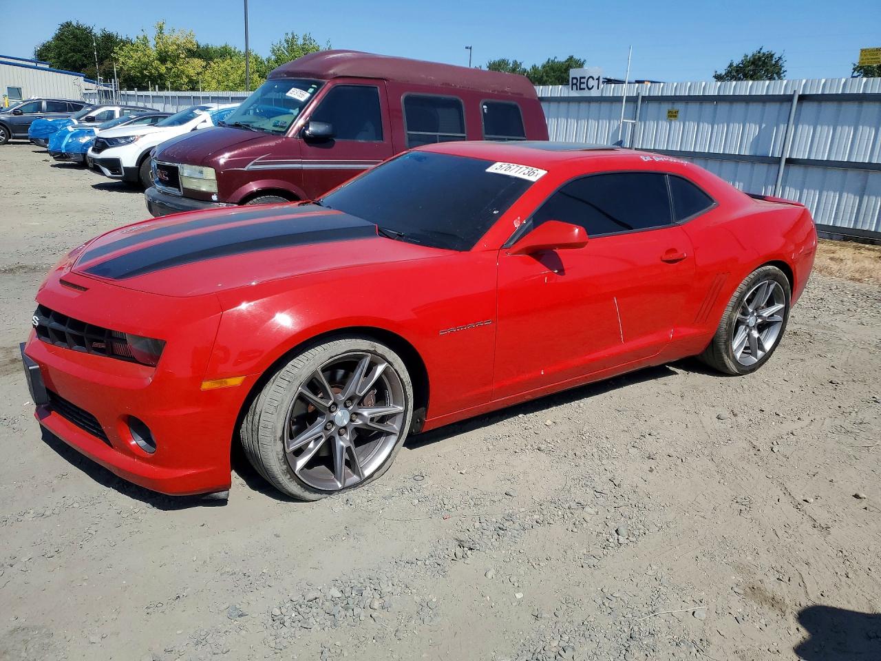 2010 Chevrolet Camaro Ss Red vin: 2G1FK1EJ8A9223169