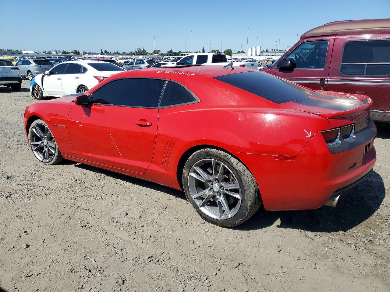 2010 Chevrolet Camaro Ss Red vin: 2G1FK1EJ8A9223169