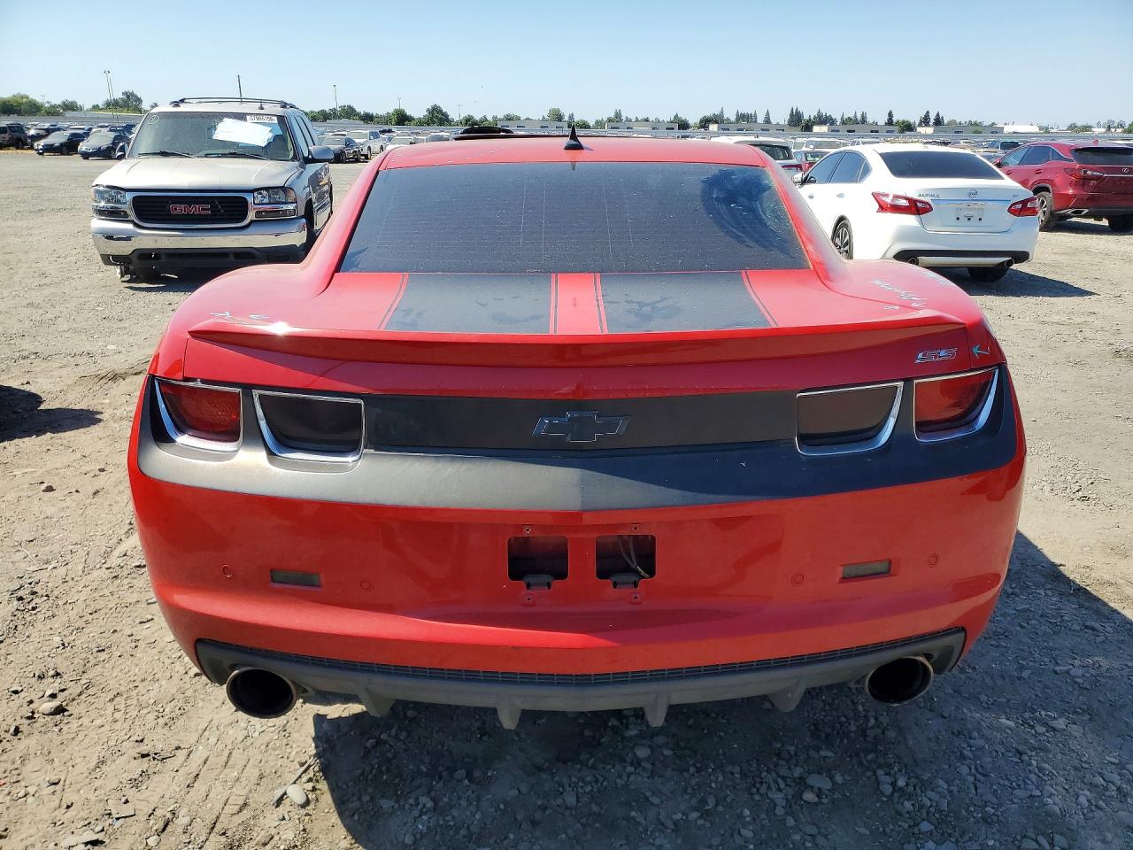 2010 Chevrolet Camaro Ss Red vin: 2G1FK1EJ8A9223169