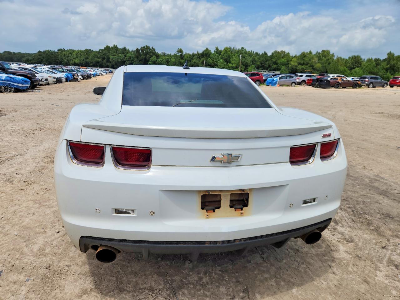 2011 Chevrolet Camaro 2ss White vin: 2G1FK1EJ8B9198758