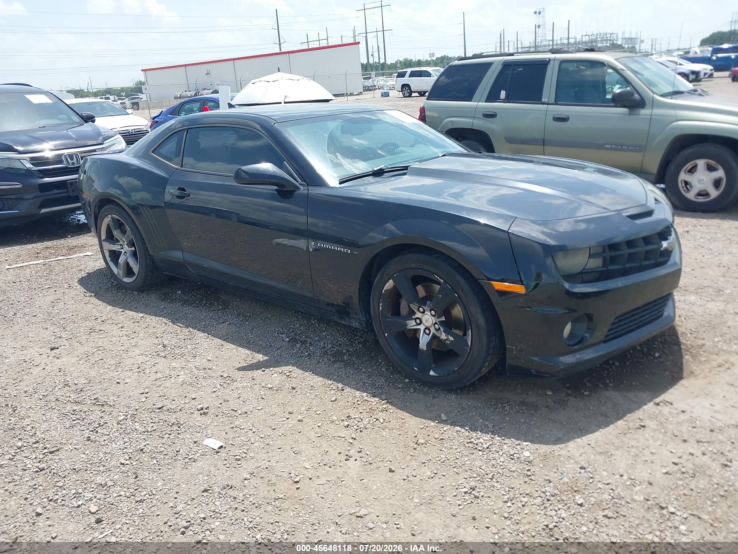 2012 Chevrolet Camaro 2ss Black vin: 2G1FK1EJ8C9130574