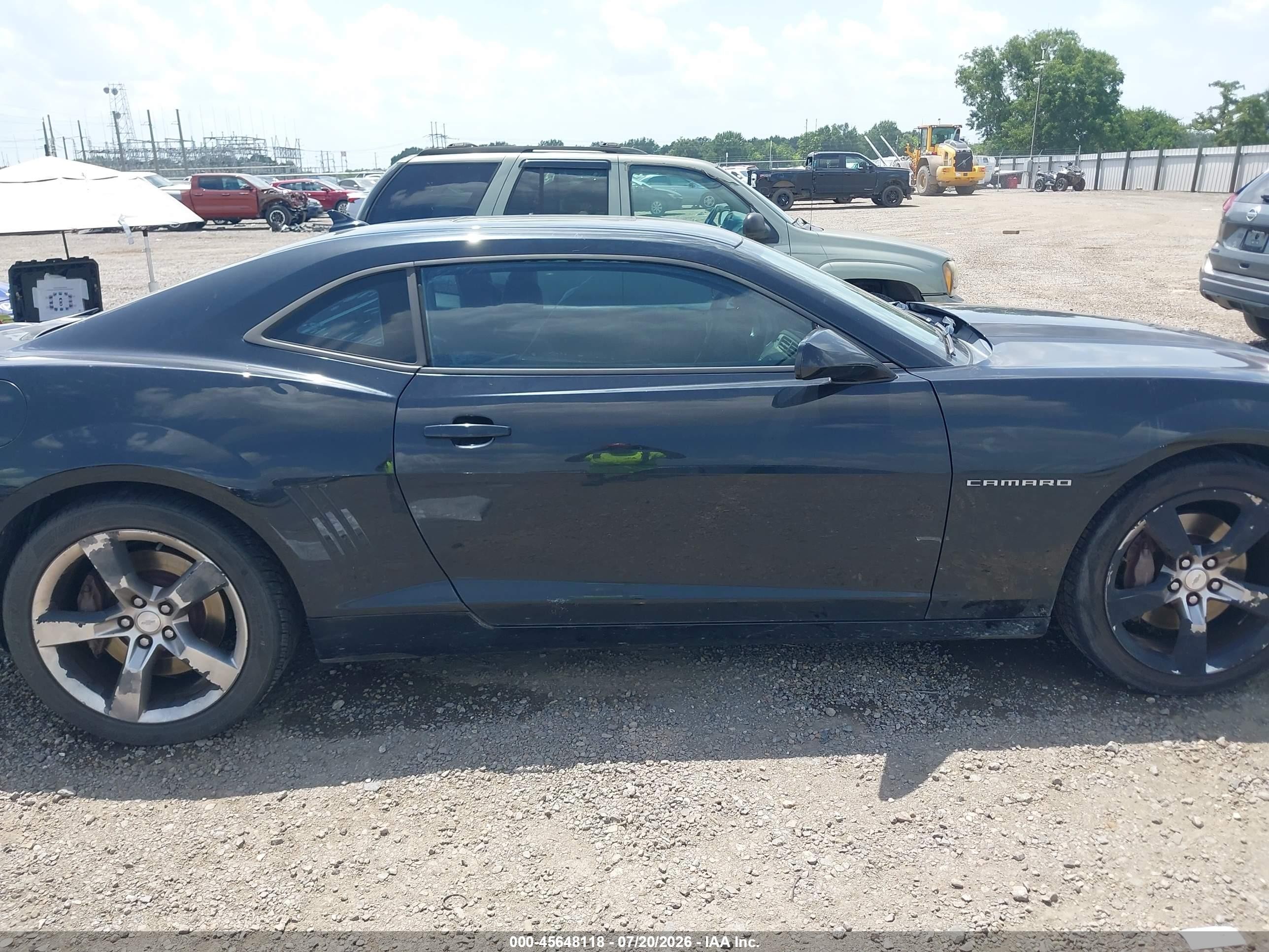2012 Chevrolet Camaro 2ss Black vin: 2G1FK1EJ8C9130574