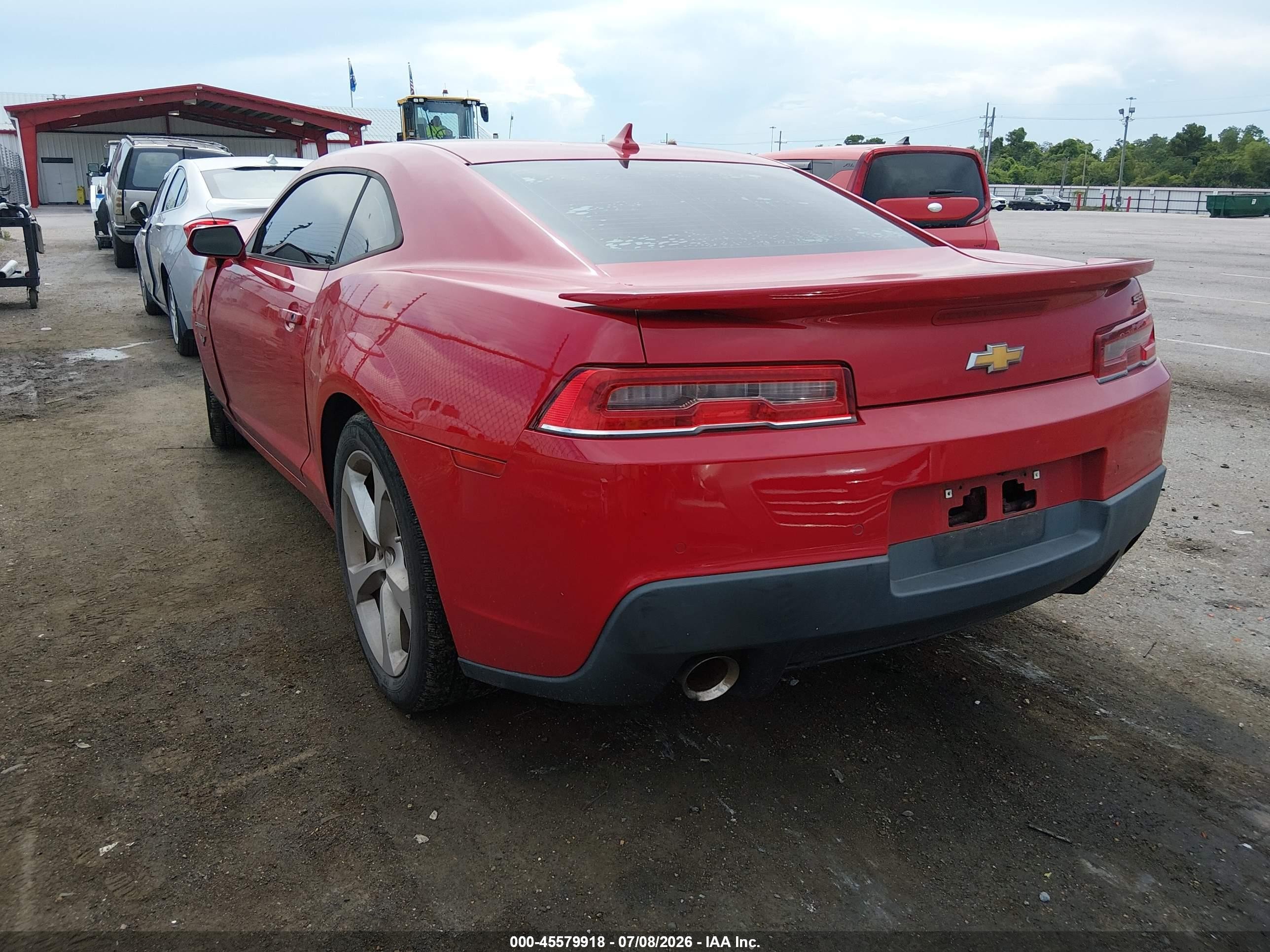 2015 Chevrolet Camaro 2ss Red vin: 2G1FK1EJ9F9175933