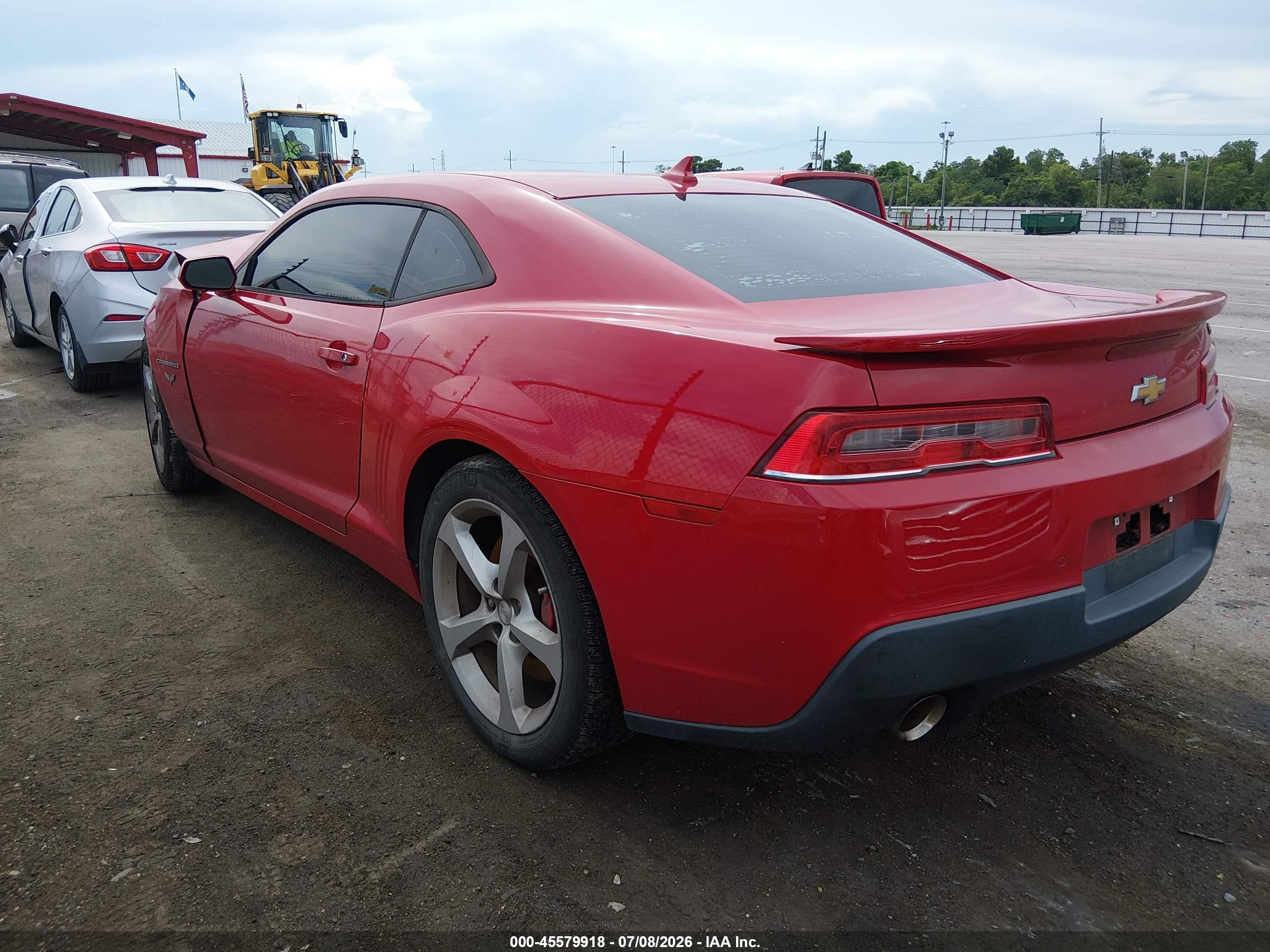 2015 Chevrolet Camaro 2ss Red vin: 2G1FK1EJ9F9175933