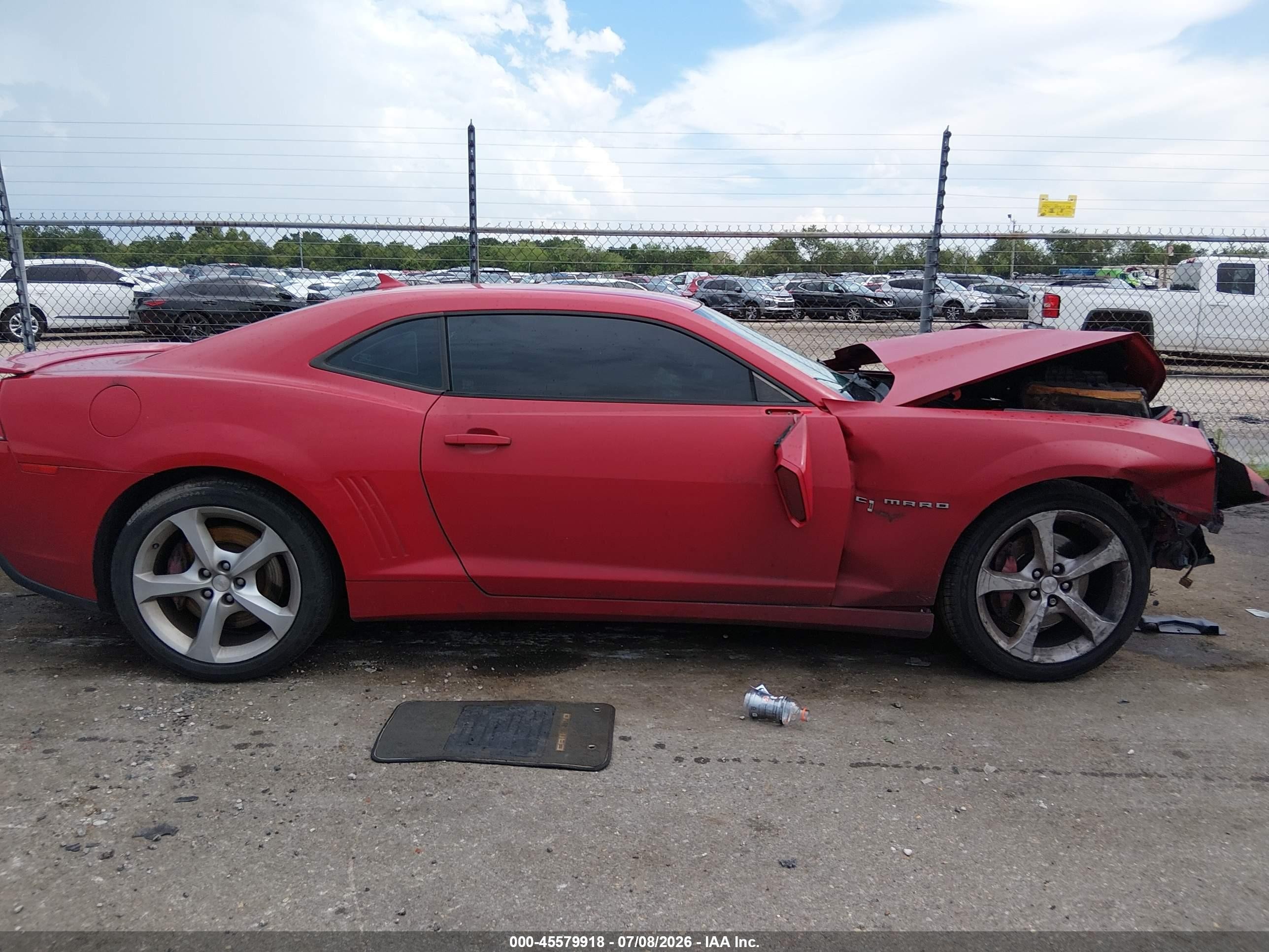2015 Chevrolet Camaro 2ss Red vin: 2G1FK1EJ9F9175933