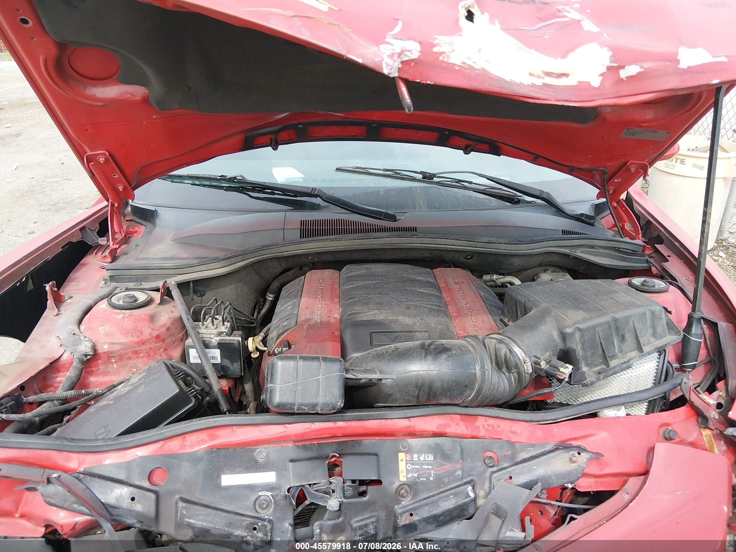 2015 Chevrolet Camaro 2ss Red vin: 2G1FK1EJ9F9175933