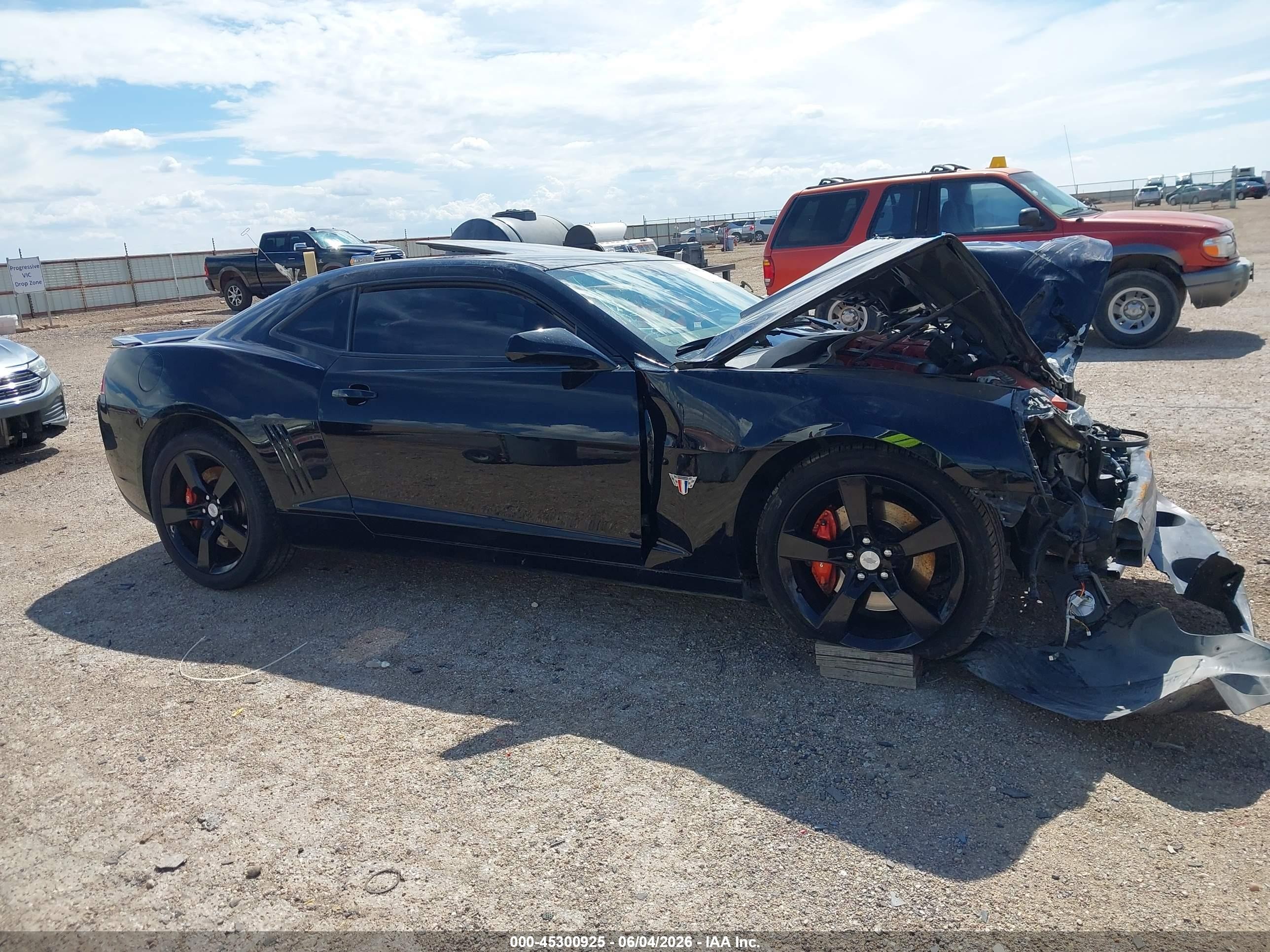 2015 Chevrolet Camaro 2ss Black vin: 2G1FK1EJ9F9259511