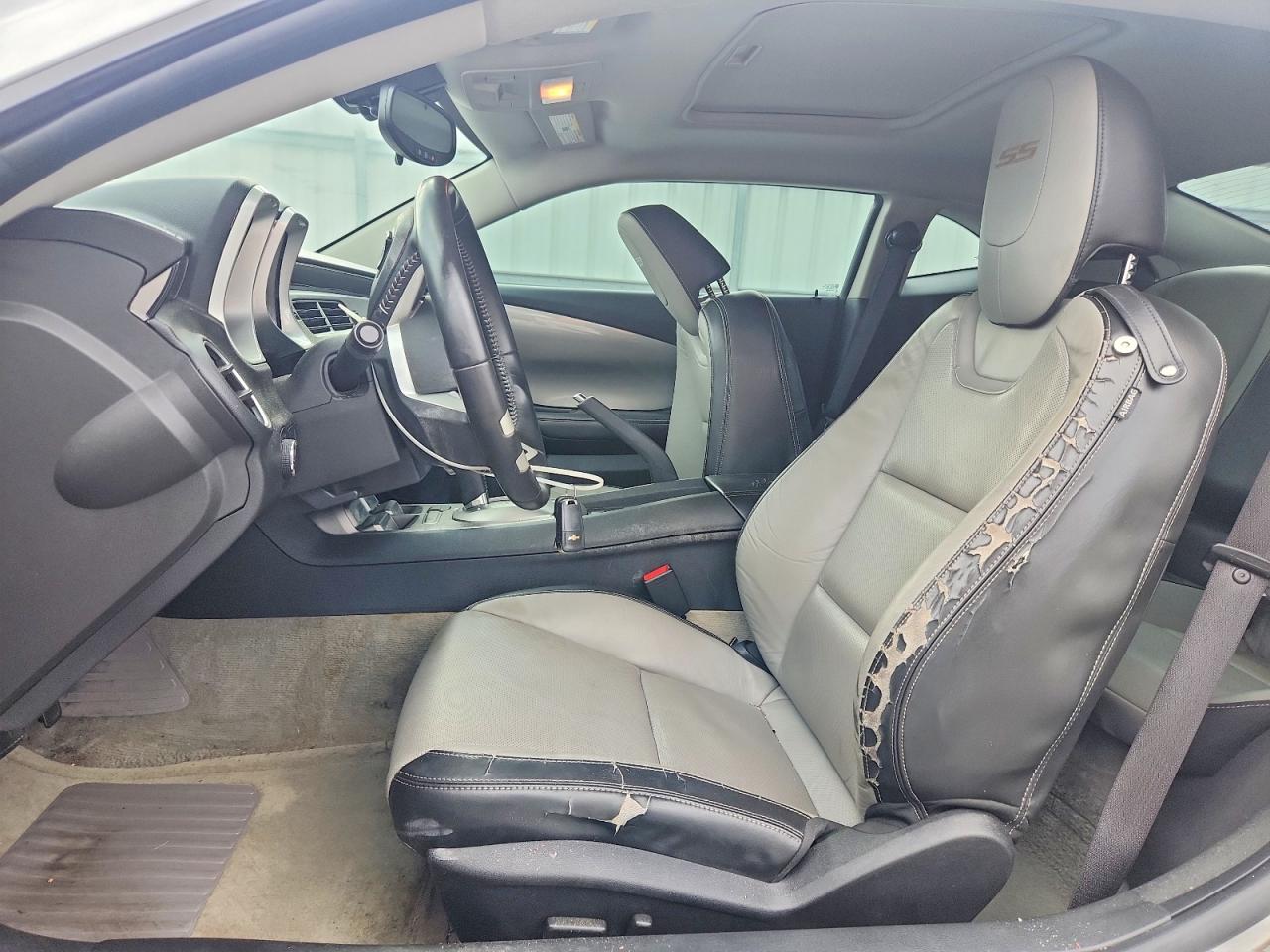 2010 Chevrolet Camaro Ss Silver vin: 2G1FK1EJXA9149172
