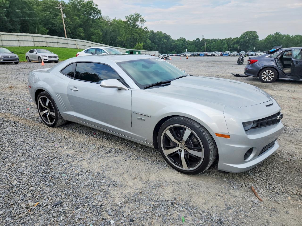 2010 Chevrolet Camaro Ss Silver vin: 2G1FK1EJXA9149172