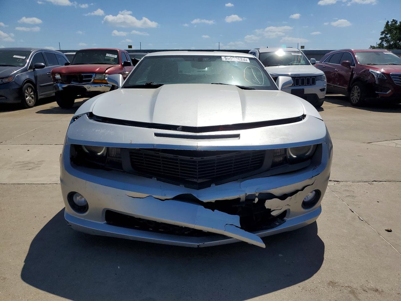 2010 Chevrolet Camaro Ss Silver vin: 2G1FK1EJXA9207345