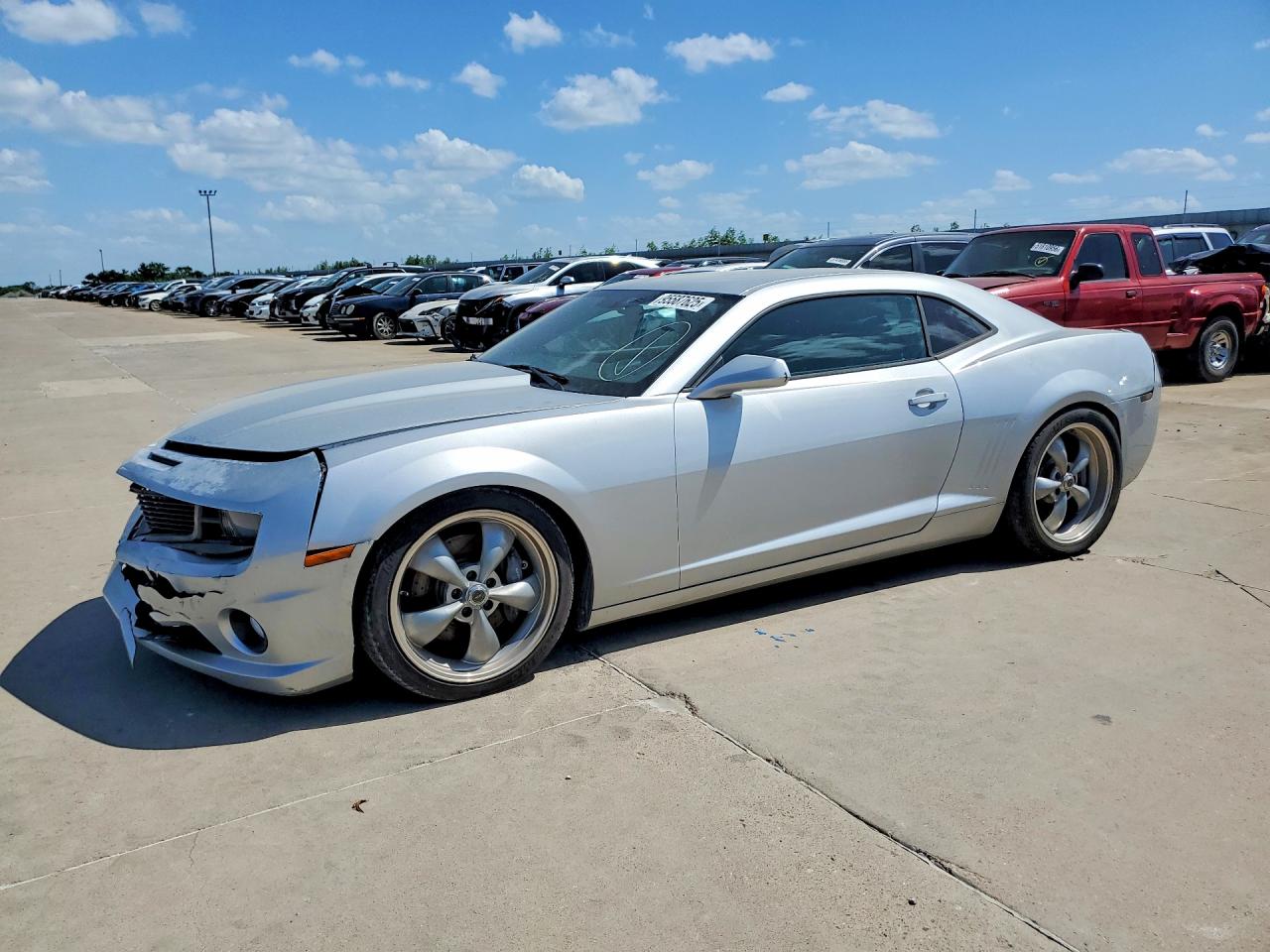 2010 Chevrolet Camaro Ss Silver vin: 2G1FK1EJXA9207345
