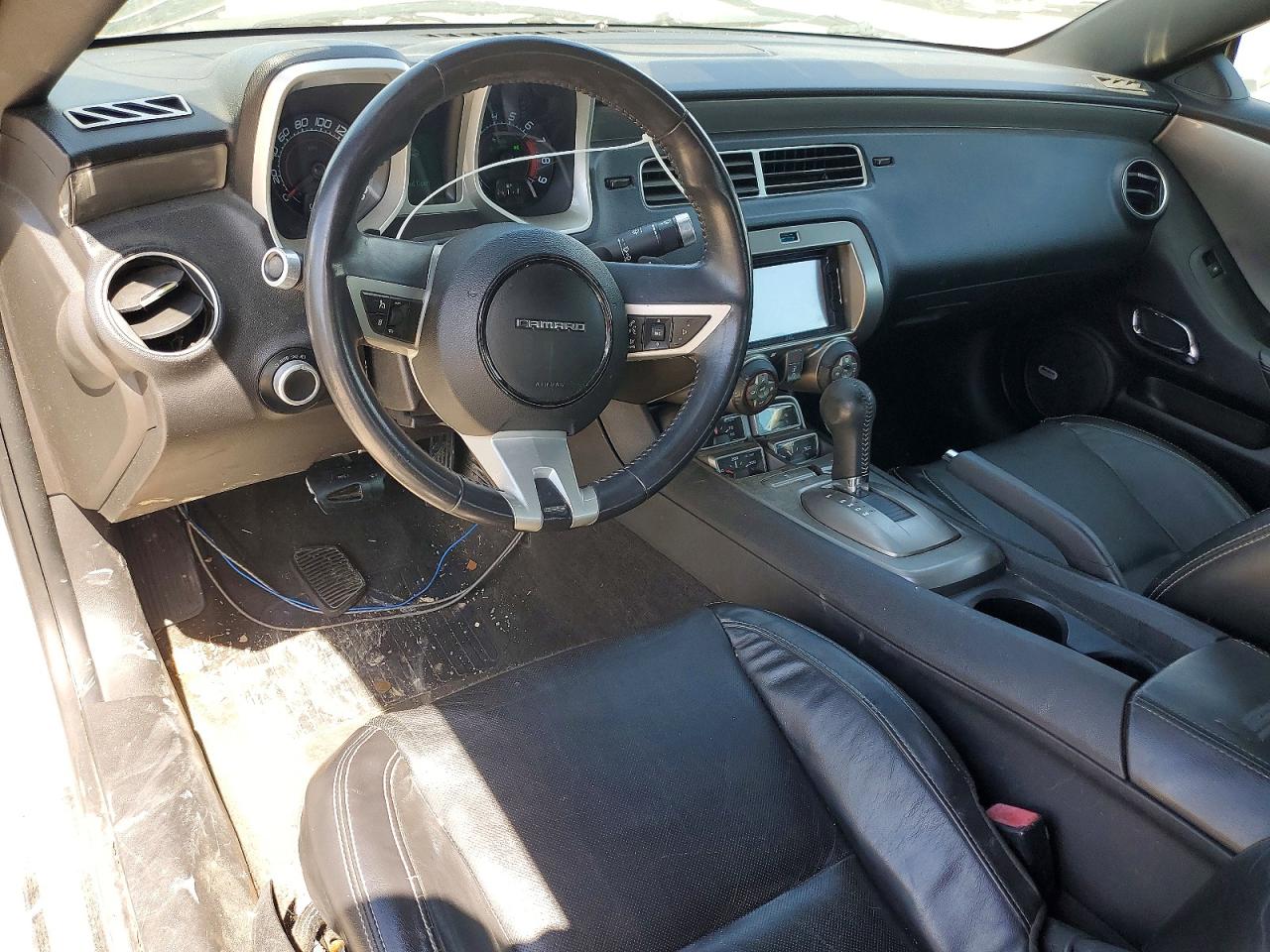 2010 Chevrolet Camaro Ss Silver vin: 2G1FK1EJXA9207345