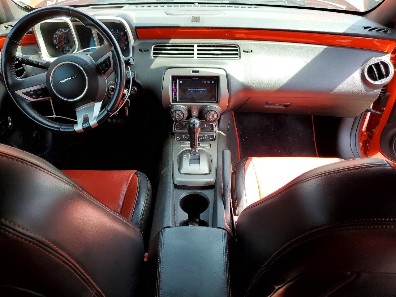 2011 Chevrolet Camaro 2ss Orange vin: 2G1FK1EJXB9110244