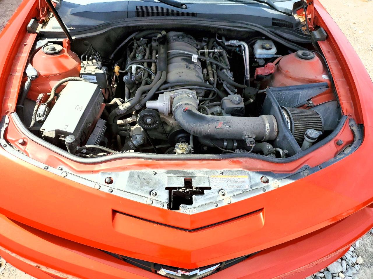 2011 Chevrolet Camaro 2ss Orange vin: 2G1FK1EJXB9110244