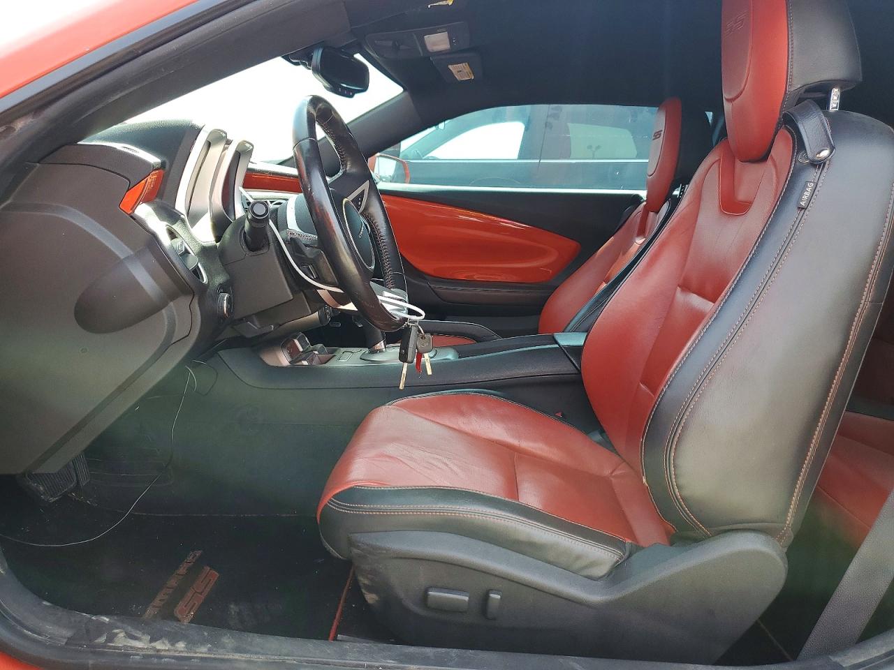 2011 Chevrolet Camaro 2ss Orange vin: 2G1FK1EJXB9110244