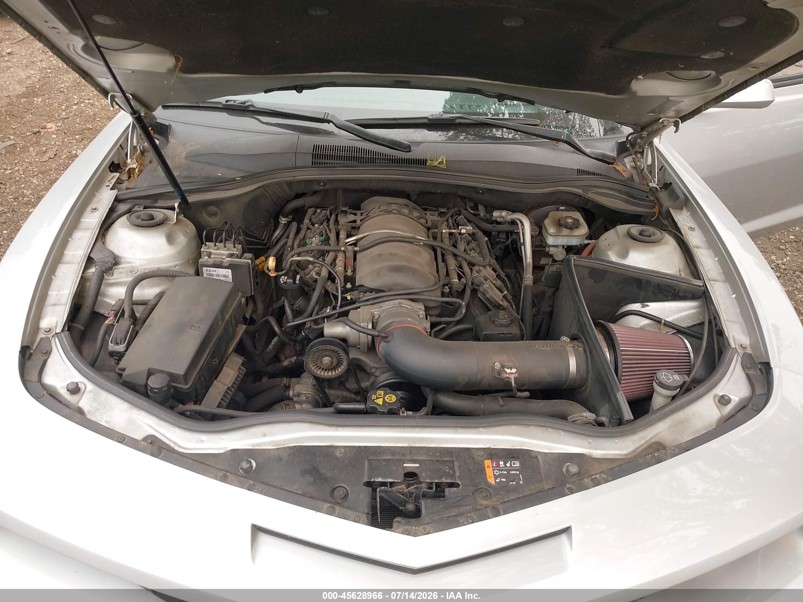 2012 Chevrolet Camaro 2ss Silver vin: 2G1FK1EJXC9109015