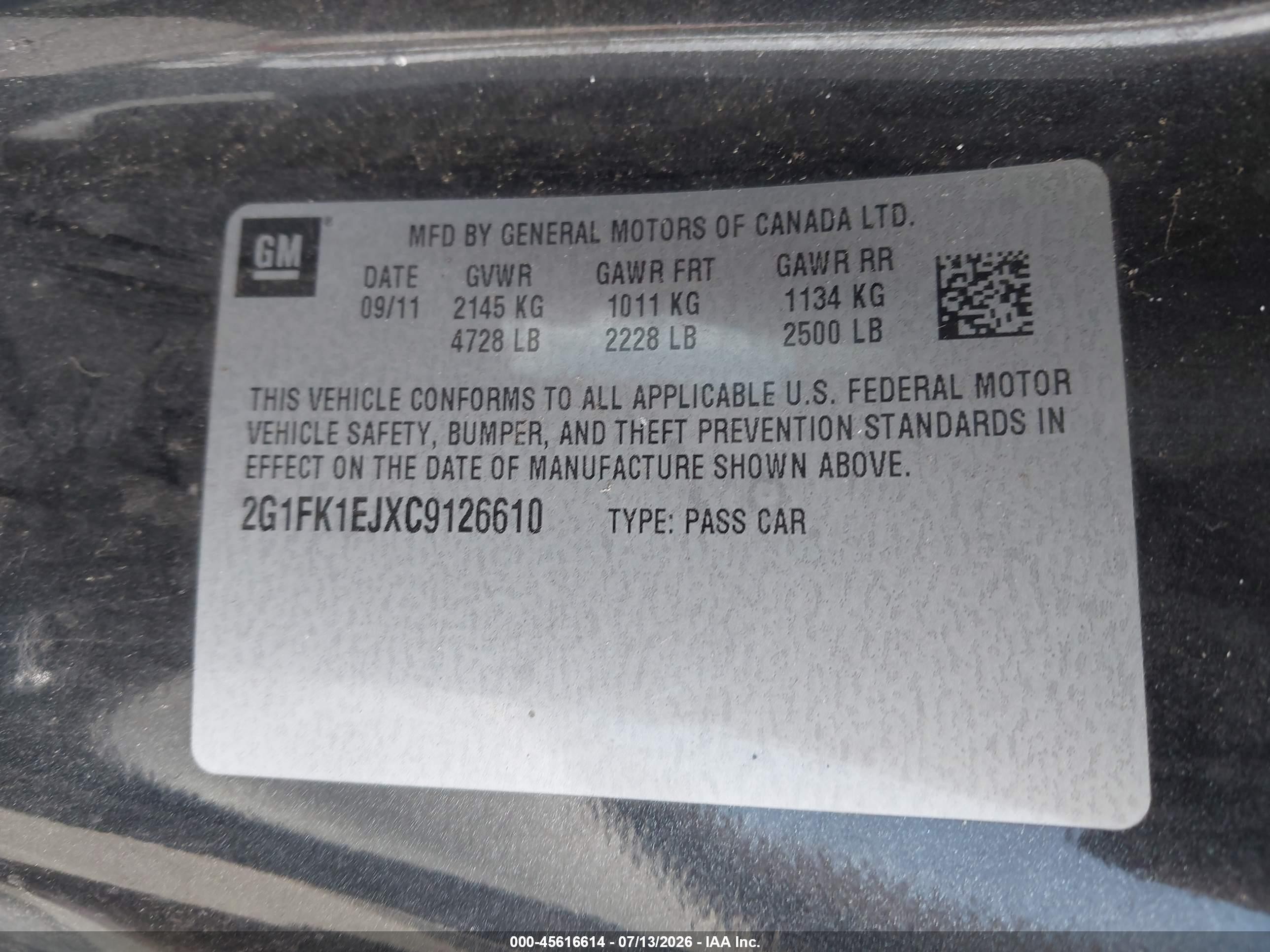 2012 Chevrolet Camaro 2ss Gray vin: 2G1FK1EJXC9126610