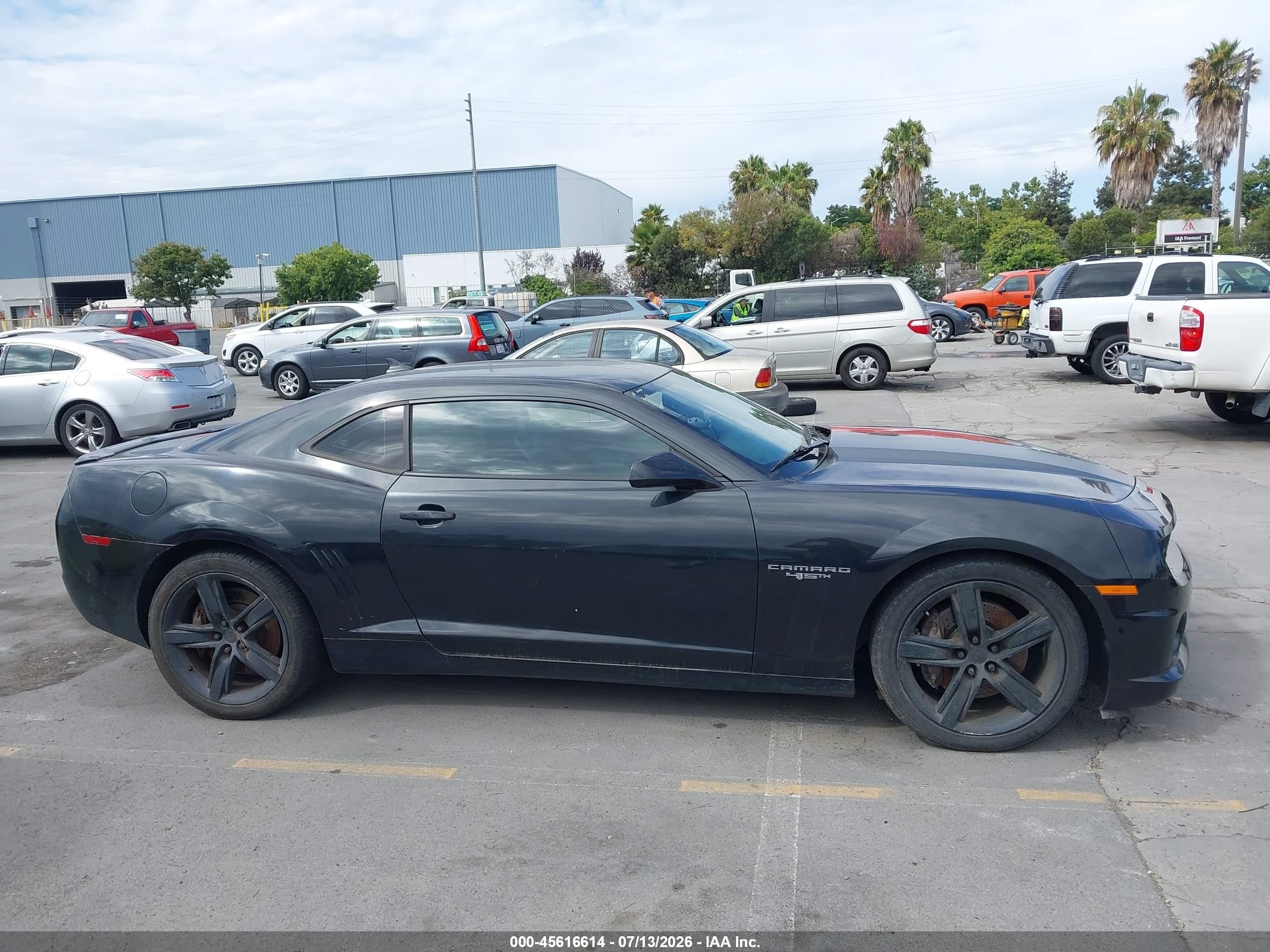 2012 Chevrolet Camaro 2ss Gray vin: 2G1FK1EJXC9126610