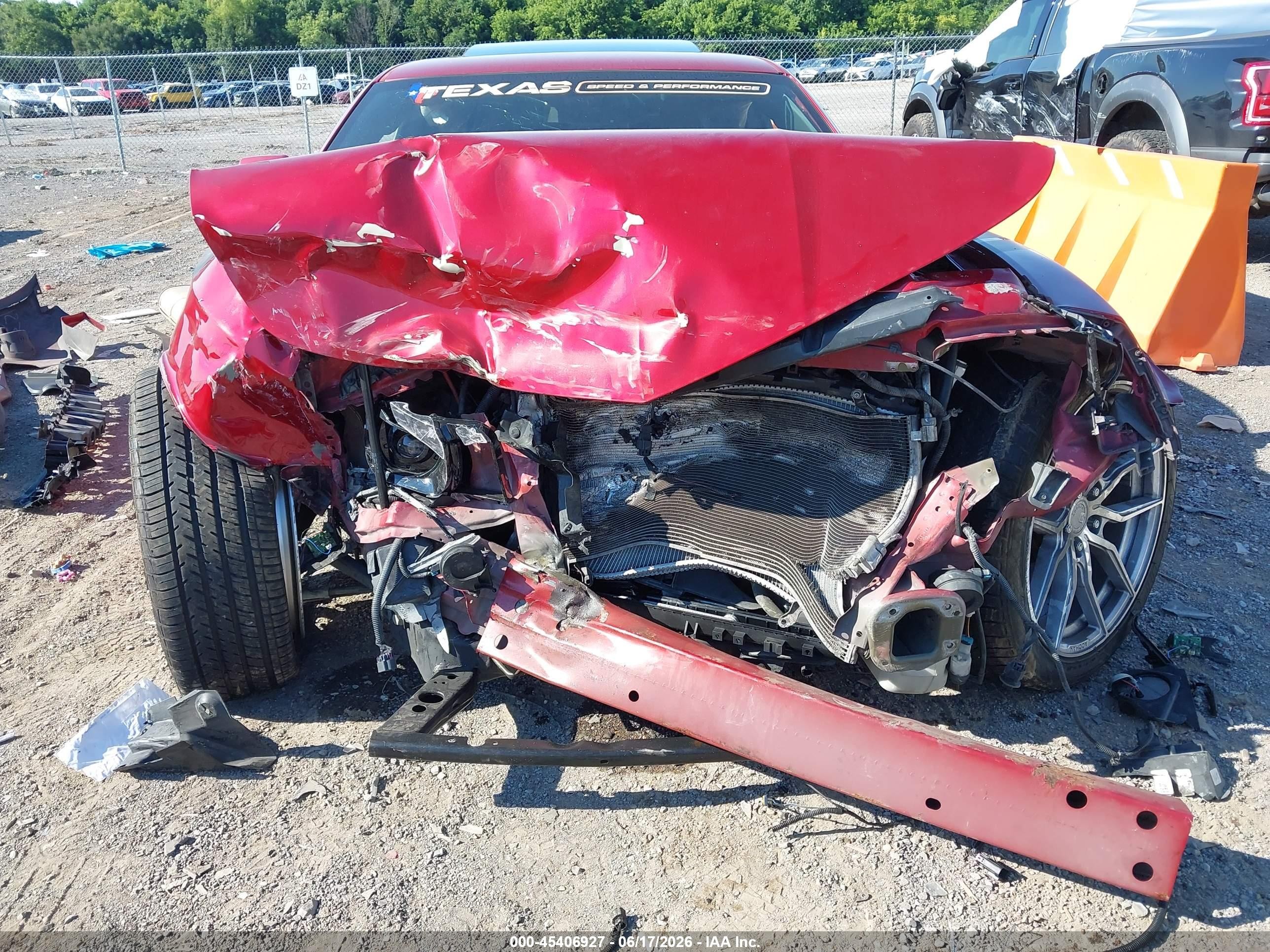 2012 Chevrolet Camaro 2ss Red vin: 2G1FK1EJXC9199704