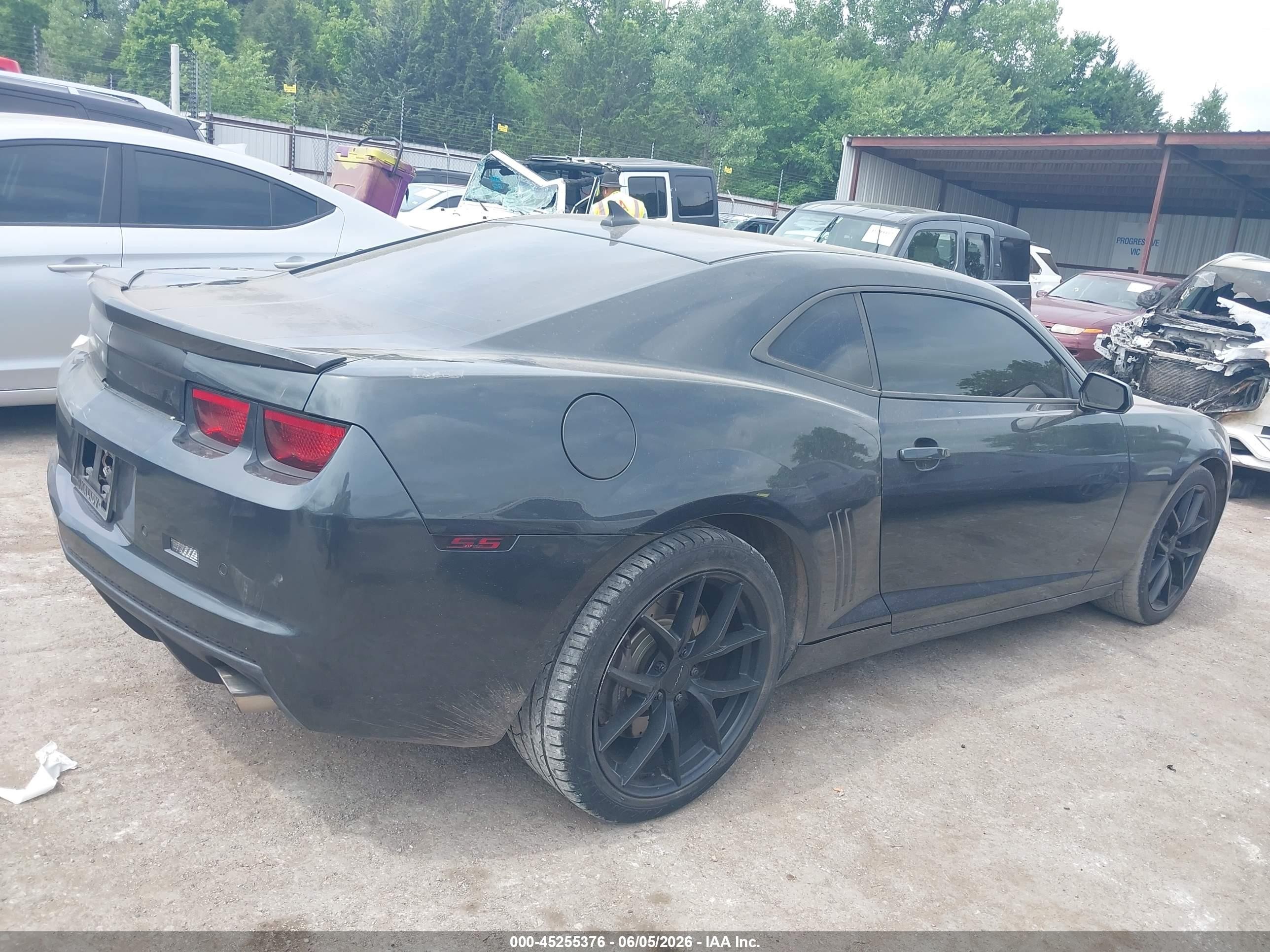 2013 Chevrolet Camaro 2ss Gray vin: 2G1FK1EJXD9144719