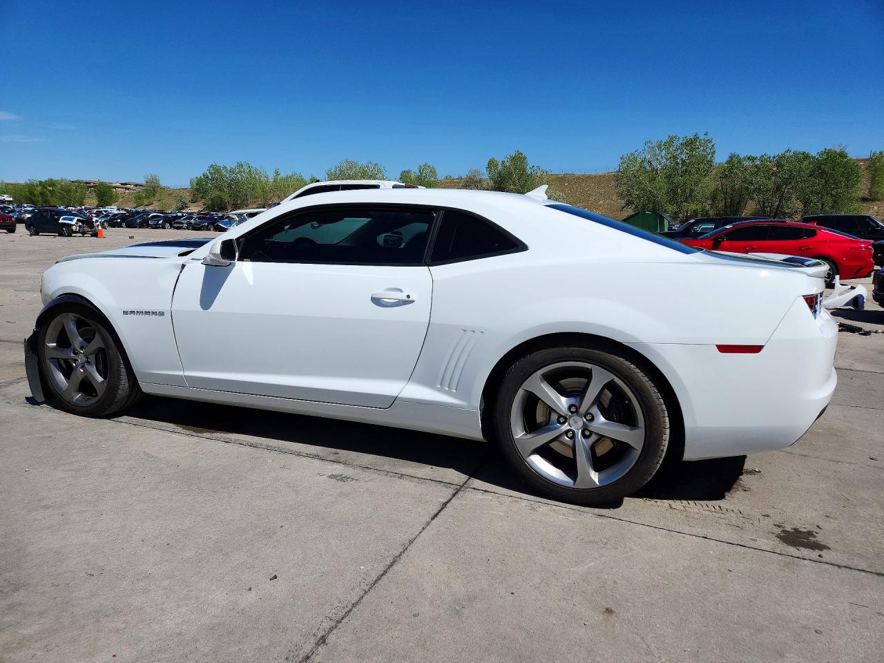 2013 Chevrolet Camaro 2ss Белый vin: 2G1FK1EJXD9166901