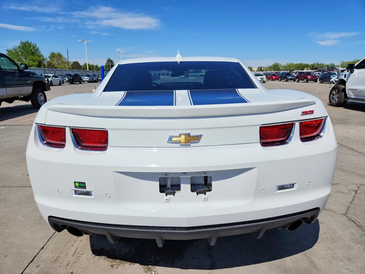 2013 Chevrolet Camaro 2ss Белый vin: 2G1FK1EJXD9166901
