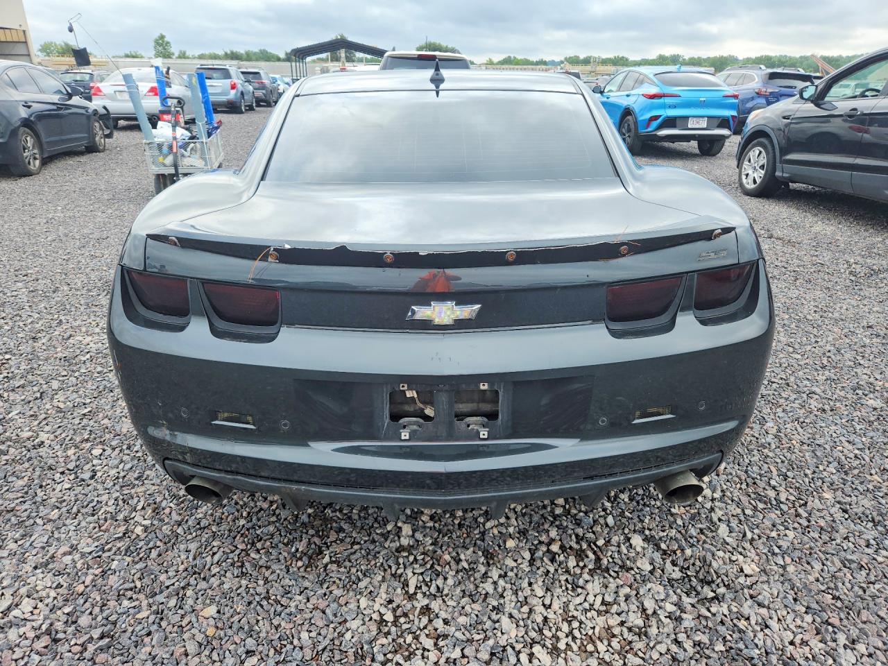 2013 Chevrolet Camaro 2ss Gray vin: 2G1FK1EJXD9179809
