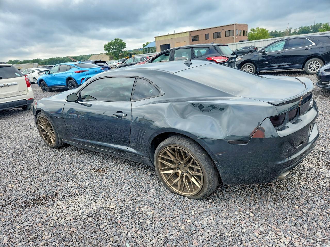 2013 Chevrolet Camaro 2ss Gray vin: 2G1FK1EJXD9179809